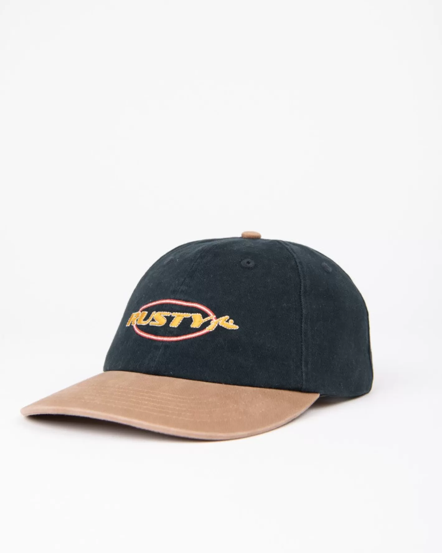 Hombre Rusty Gorra De Papa Bordada Con Lavado Vintage De Blind Turn