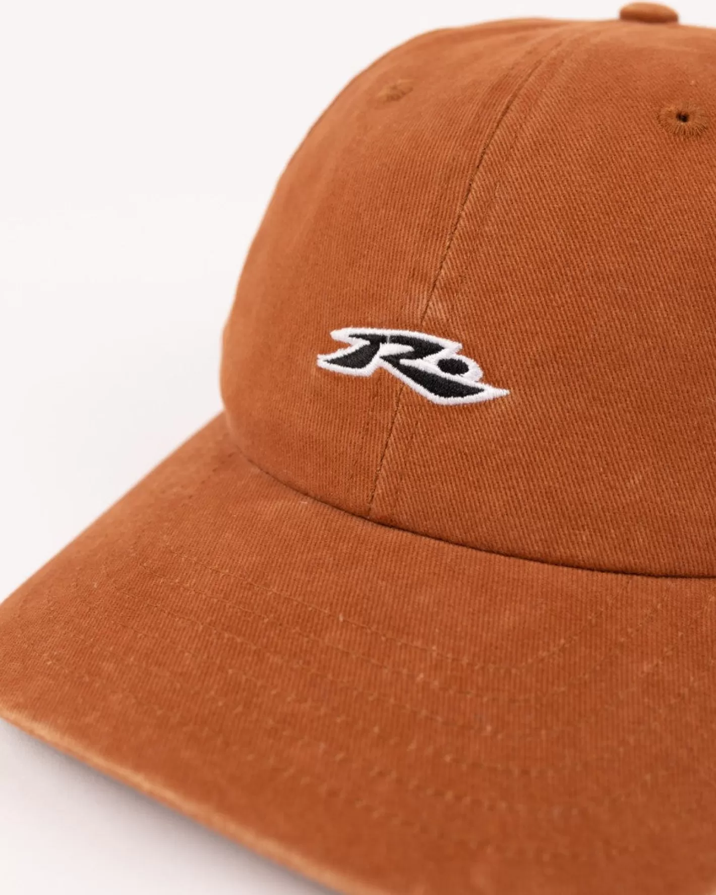 Hombre Rusty Gorra De Papa Con Lavado Vintage Y Bordado De Rage