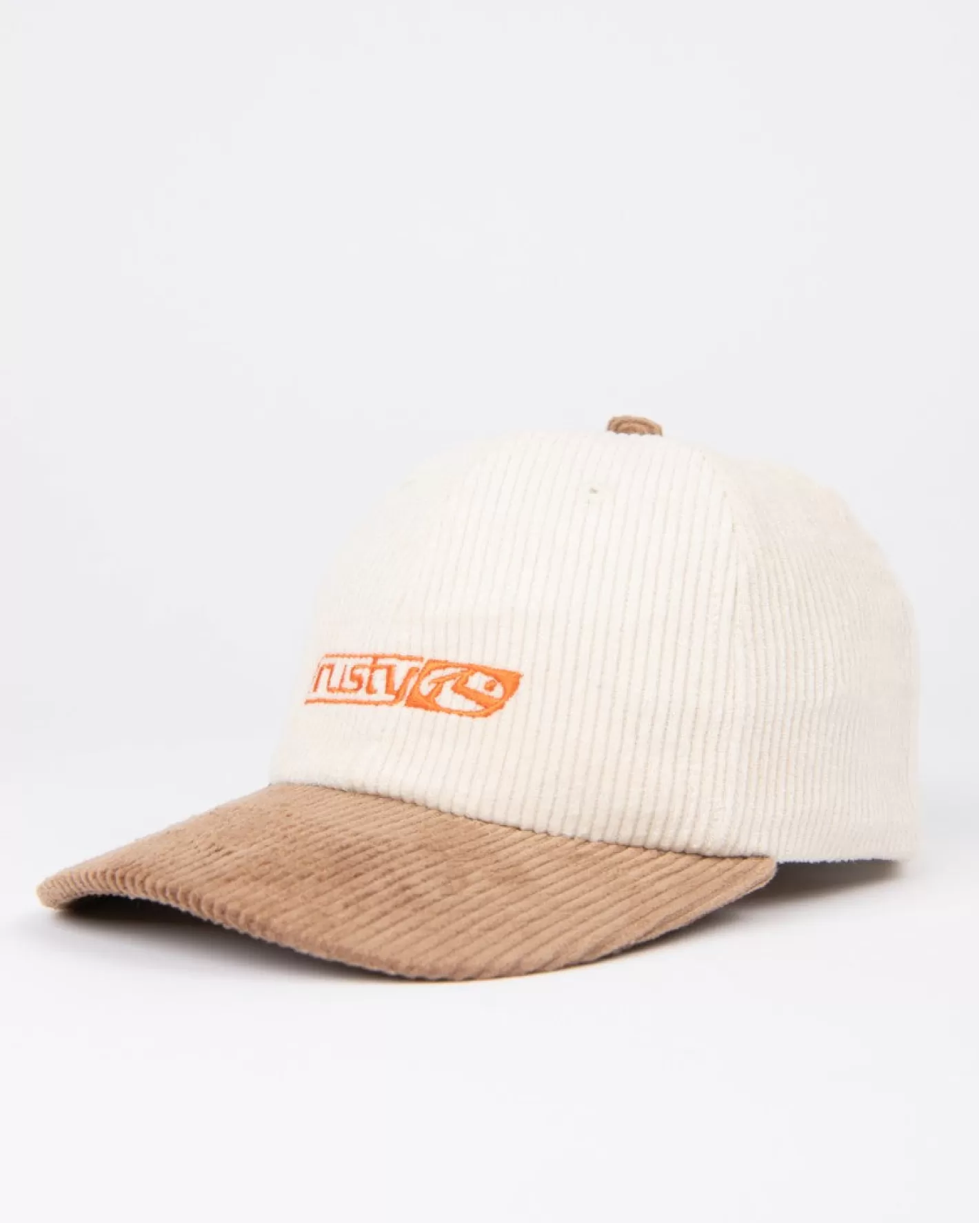 Hombre Rusty Gorra De Seis Paneles Con Cordon Bordado Demo