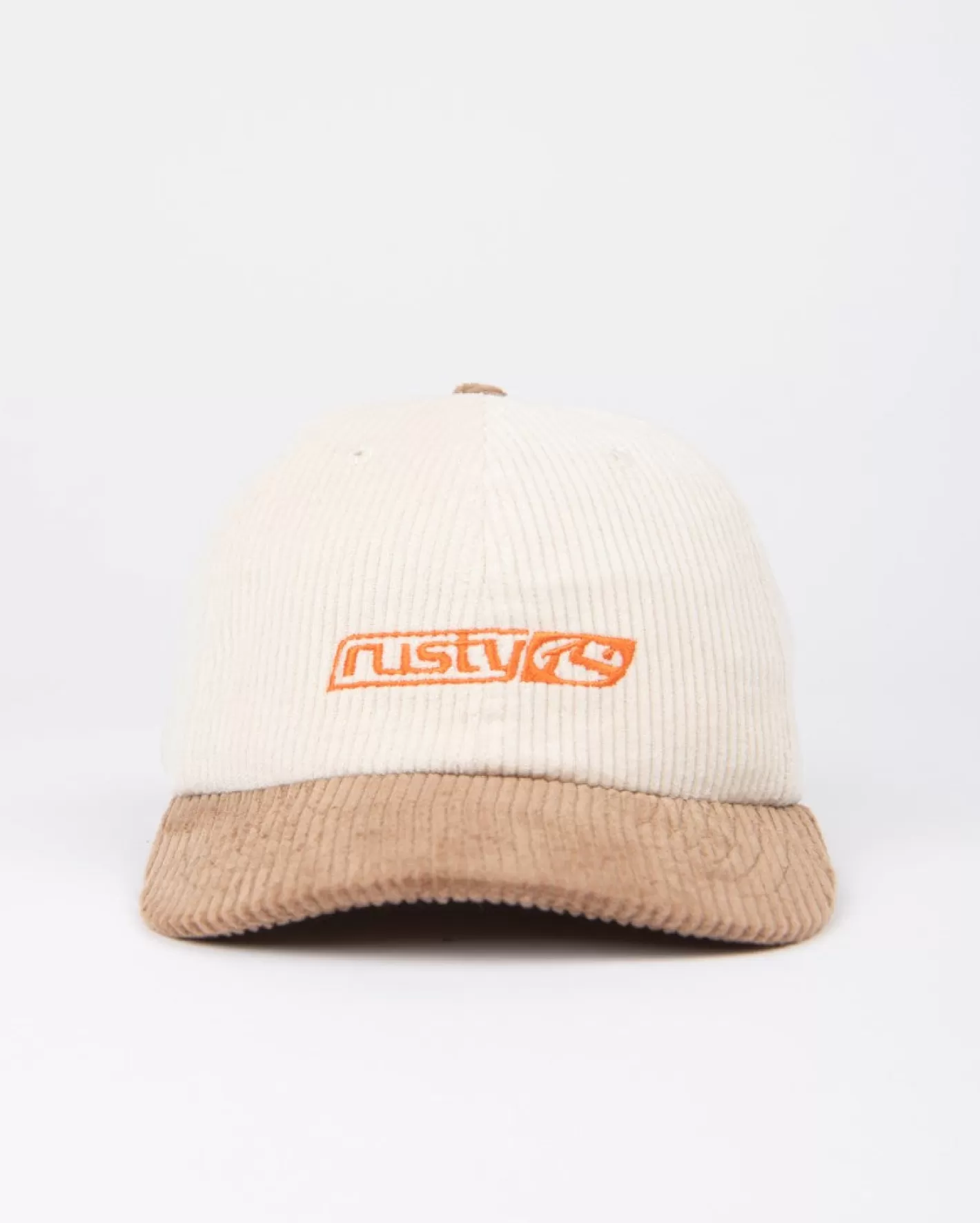Hombre Rusty Gorra De Seis Paneles Con Cordon Bordado Demo