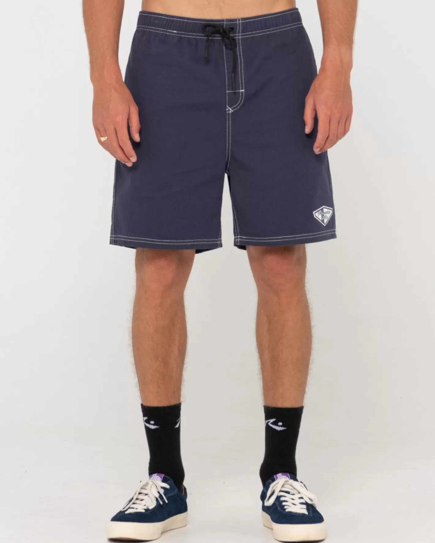 Hombre Rusty Manila Folder Heritage Pantalon Corto Elastico