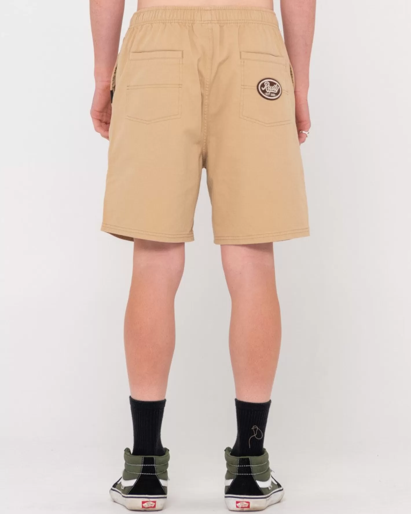Hombre Rusty Manila Folder Heritage Pantalon Corto Elastico