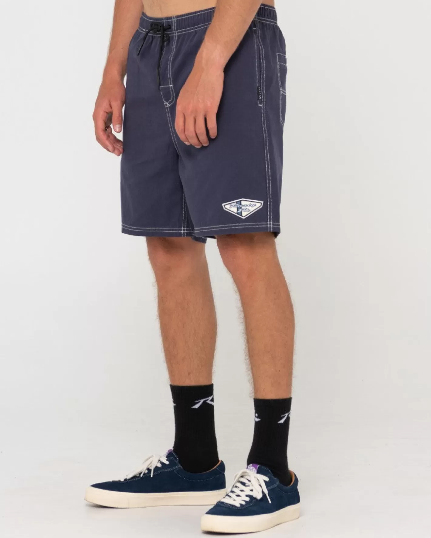 Hombre Rusty Manila Folder Heritage Pantalon Corto Elastico