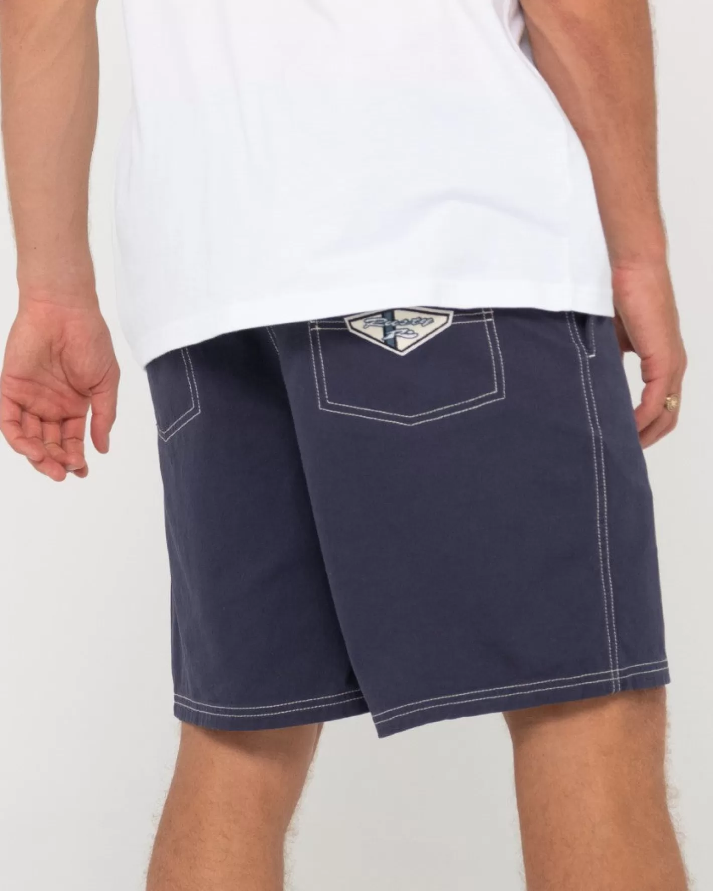 Hombre Rusty Manila Folder Heritage Pantalon Corto Elastico