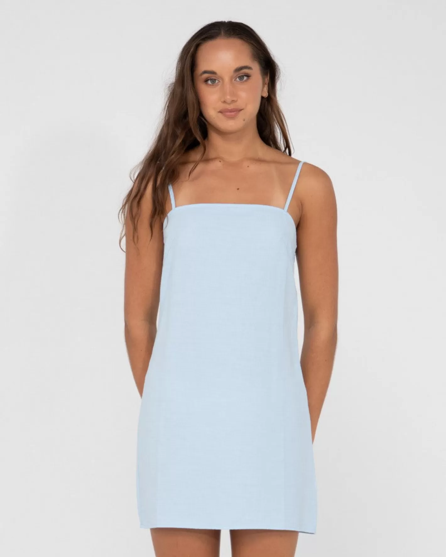 Mujer Rusty Minivestido Lencero De Agua Dulce