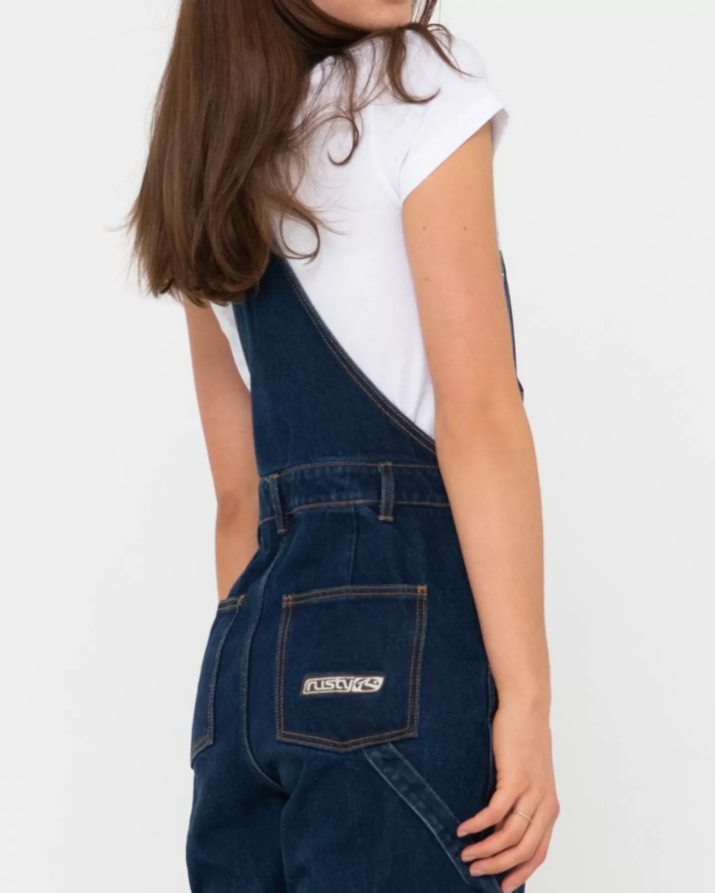 Mujer Rusty Mono Tipo Cargo De Mezclilla Dax