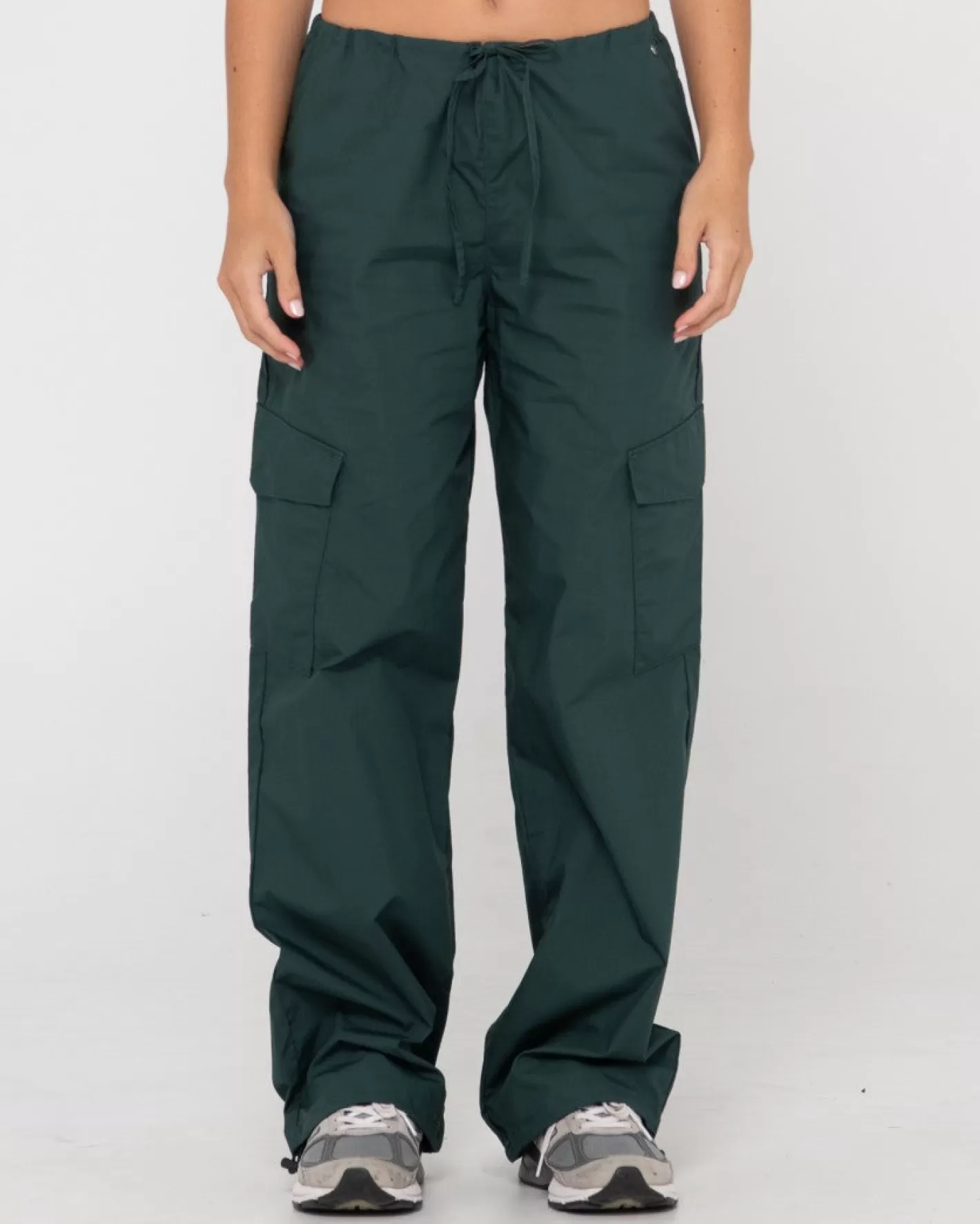 Mujer Rusty Pantalon Cargo Milly De Talle Bajo Y Corte Holgado