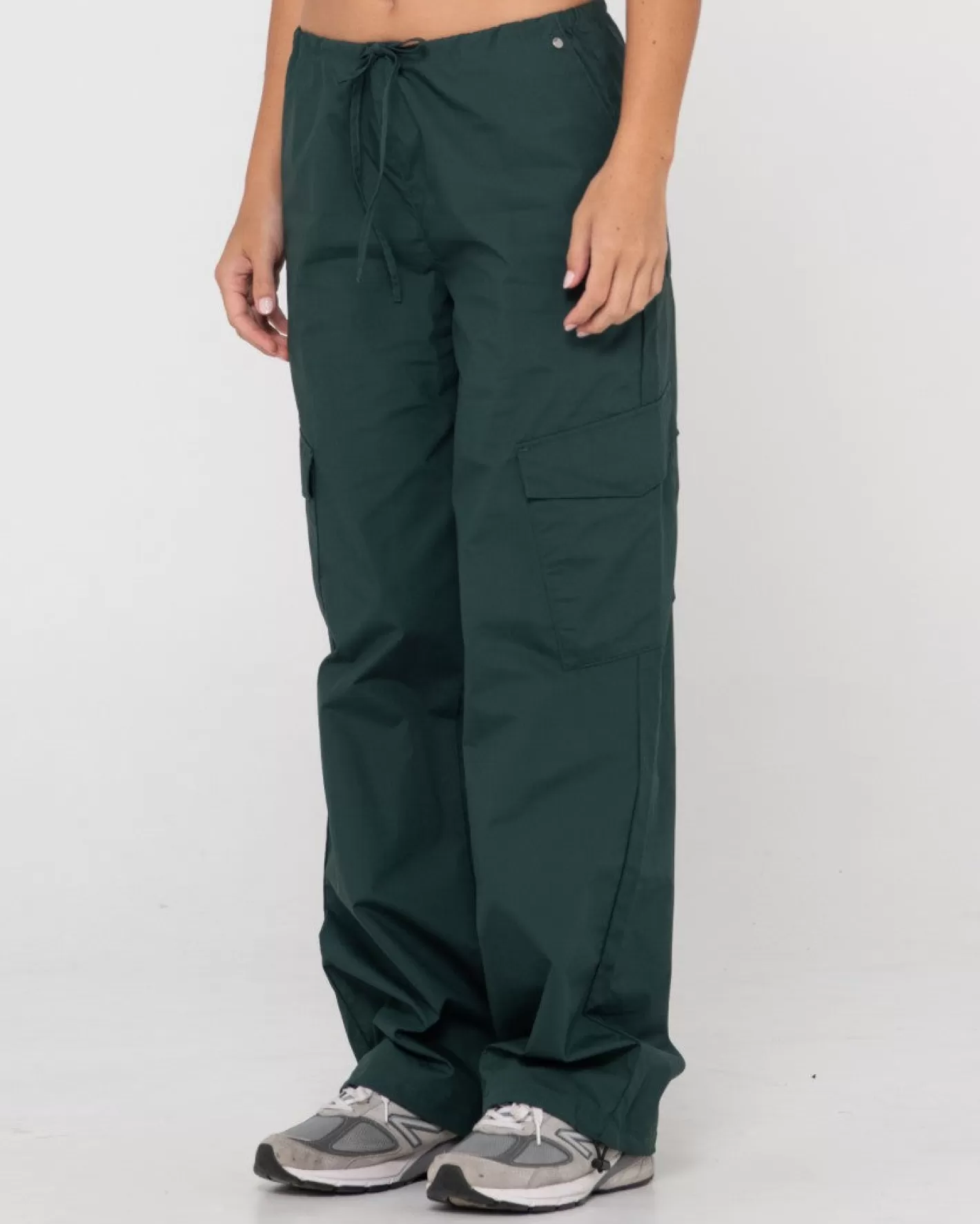 Mujer Rusty Pantalon Cargo Milly De Talle Bajo Y Corte Holgado