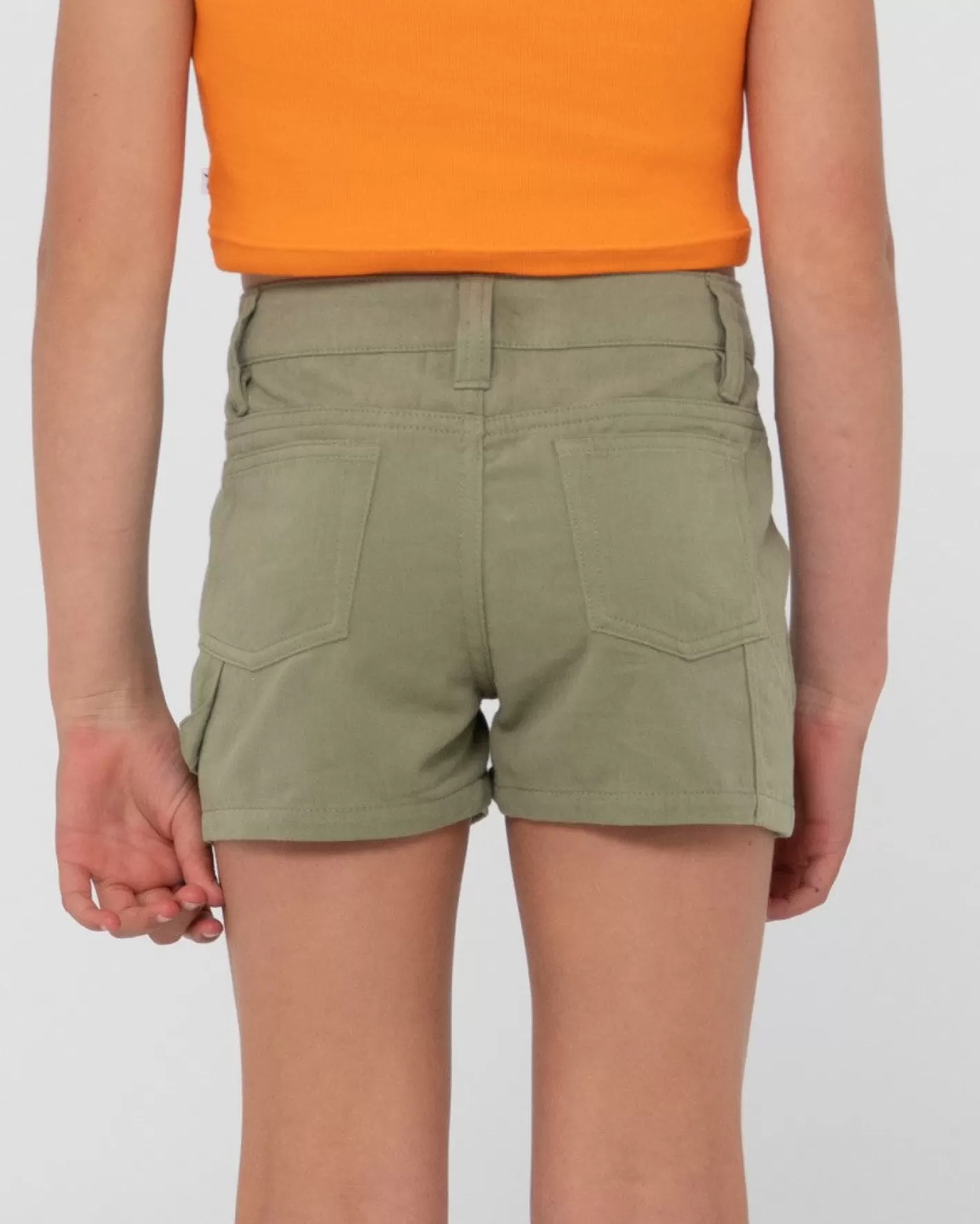 Niños Rusty Pantalon Corto Carpenter De Talle Medio Para Nina De New Look