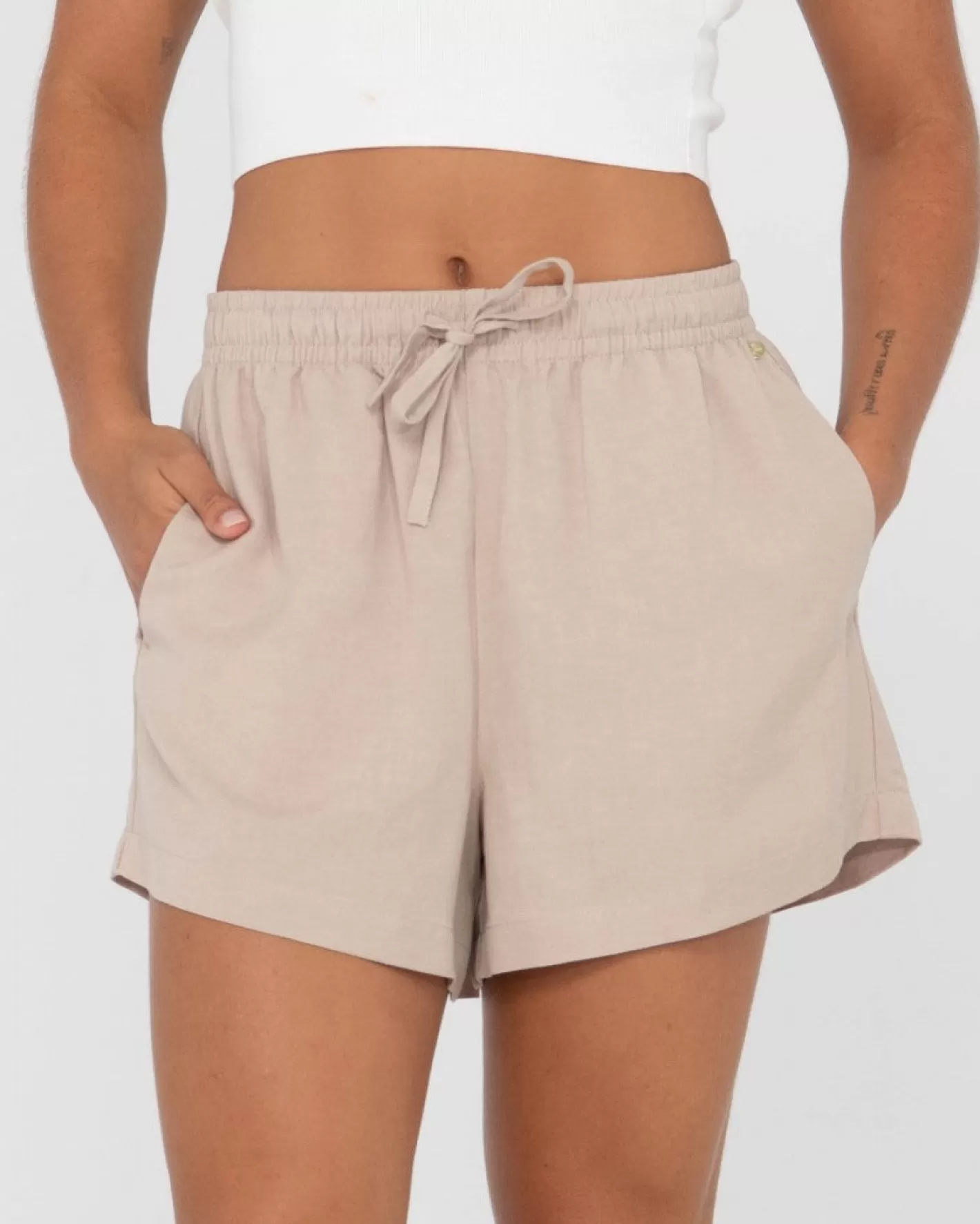 Mujer Rusty Pantalon Corto De Estar Por Casa Alannah Relaxed Fit