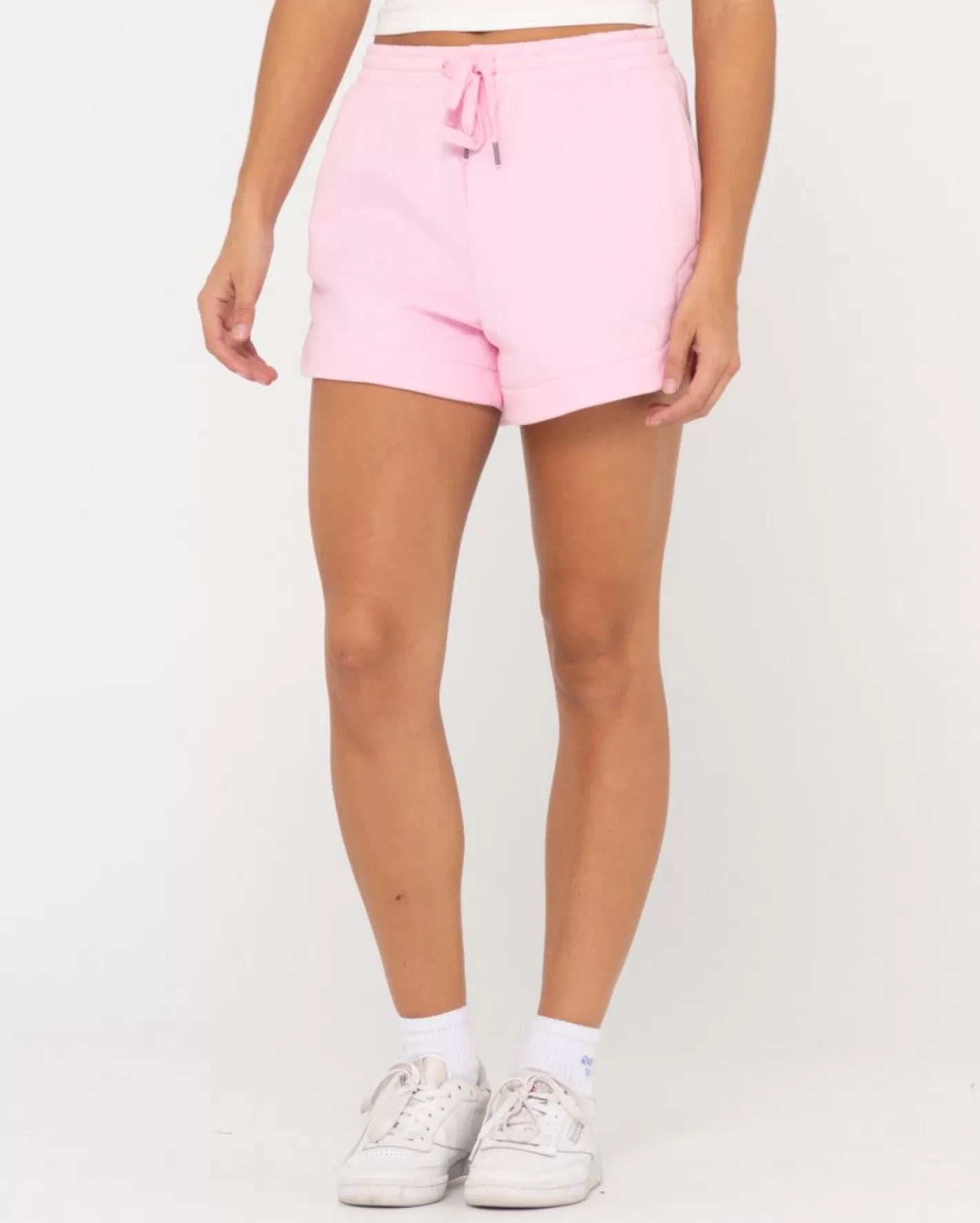 Mujer Rusty Pantalon Corto De Polar Con Firma