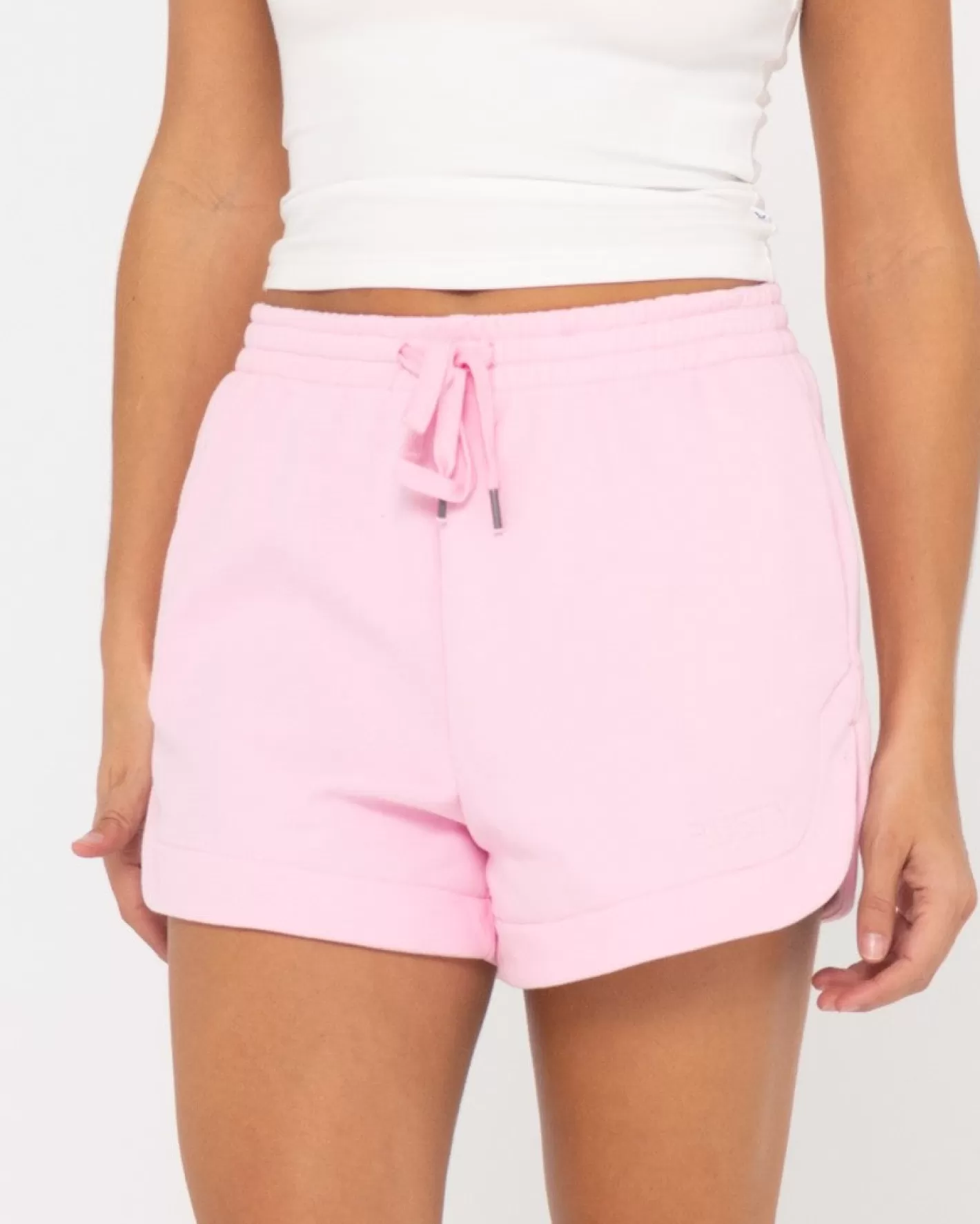 Mujer Rusty Pantalon Corto De Polar Con Firma