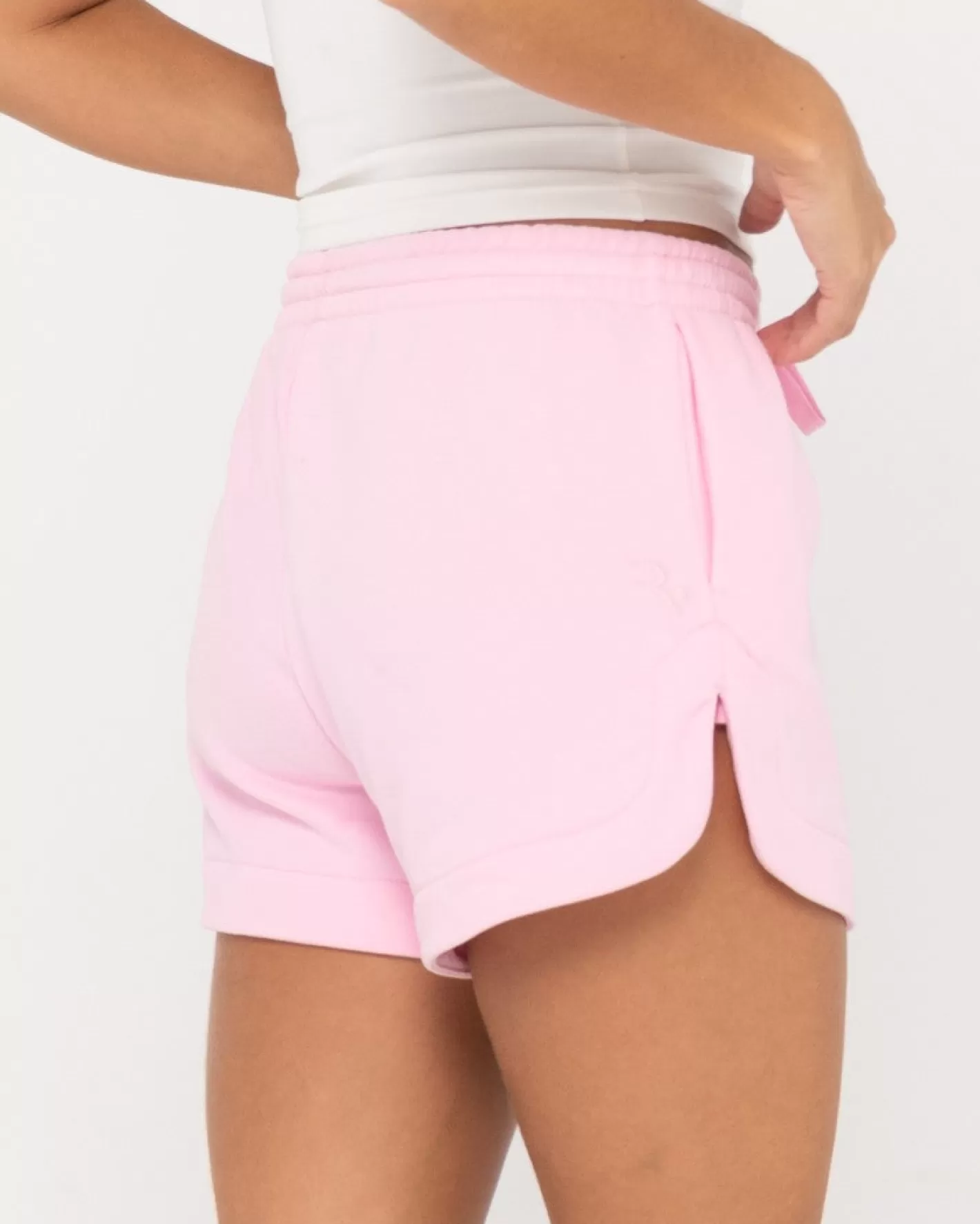 Mujer Rusty Pantalon Corto De Polar Con Firma