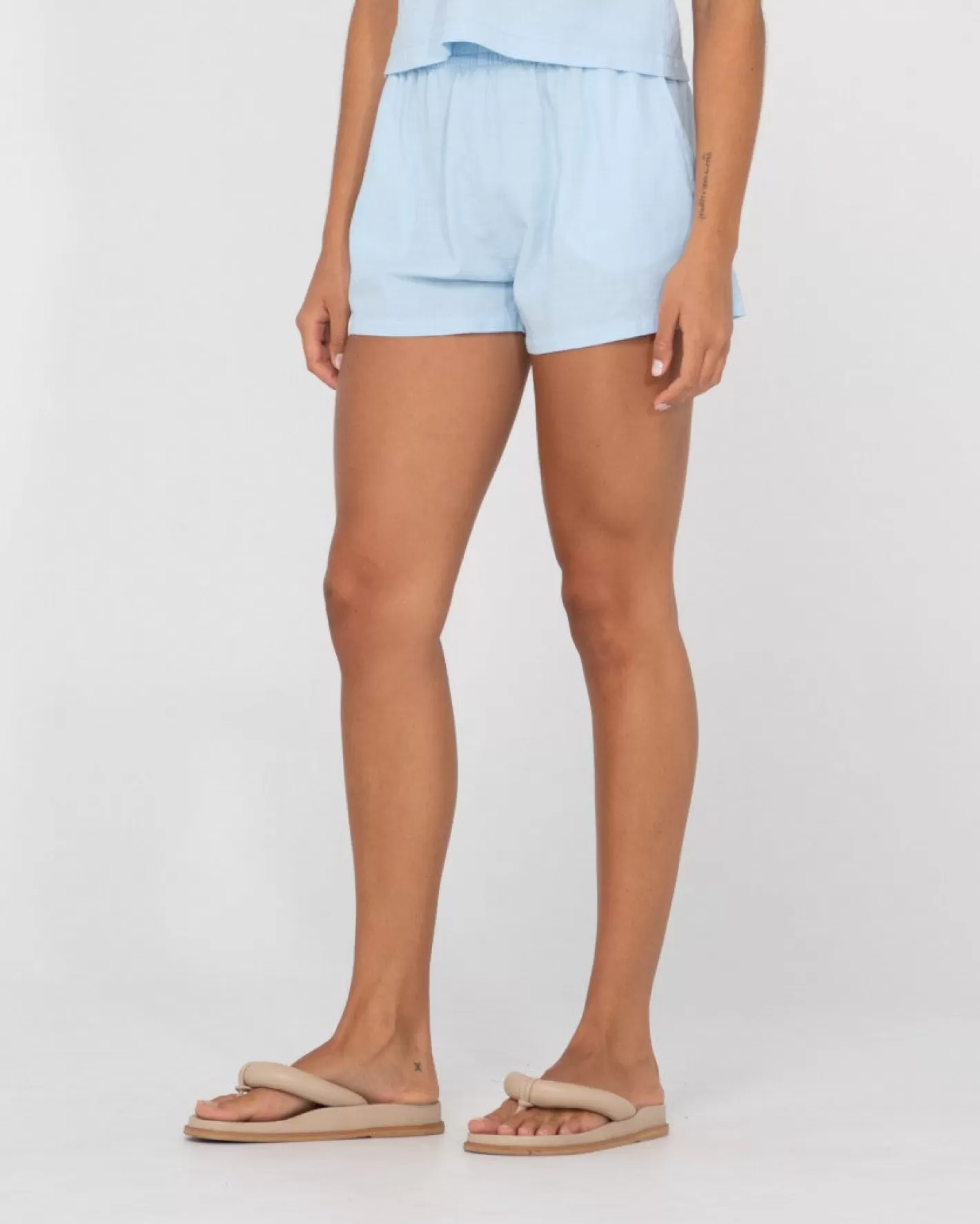 Mujer Rusty Pantalon Corto De Salon De Ajuste Relajado Sweet Water