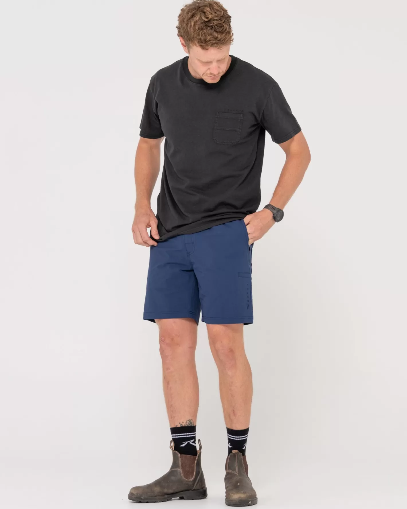 Rusty Pantalon Corto De Trabajo De Secado Rapido Powerweave