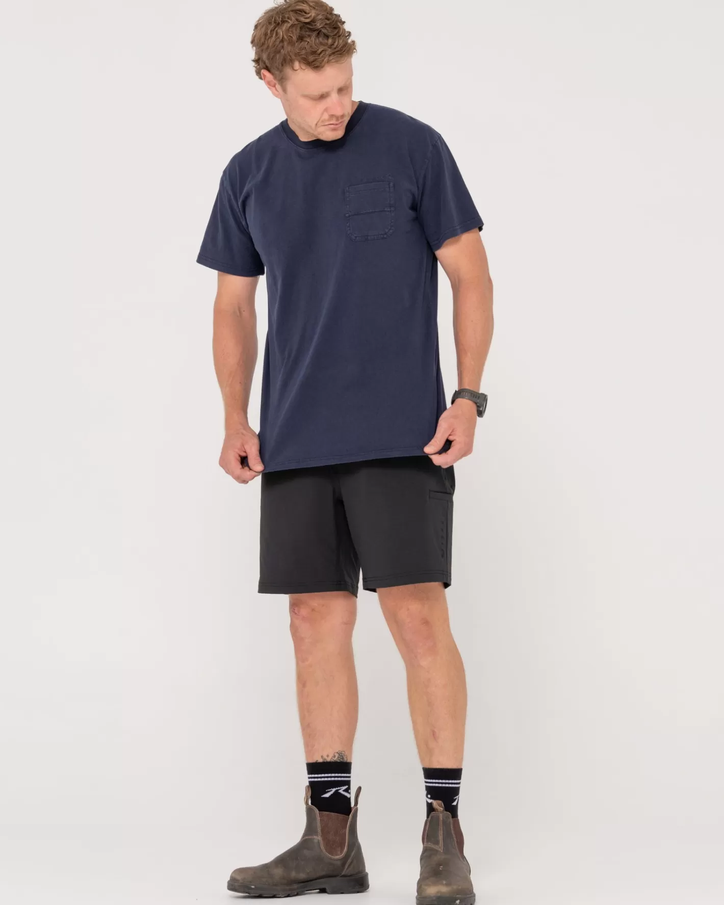 Rusty Pantalon Corto De Trabajo De Secado Rapido Powerweave