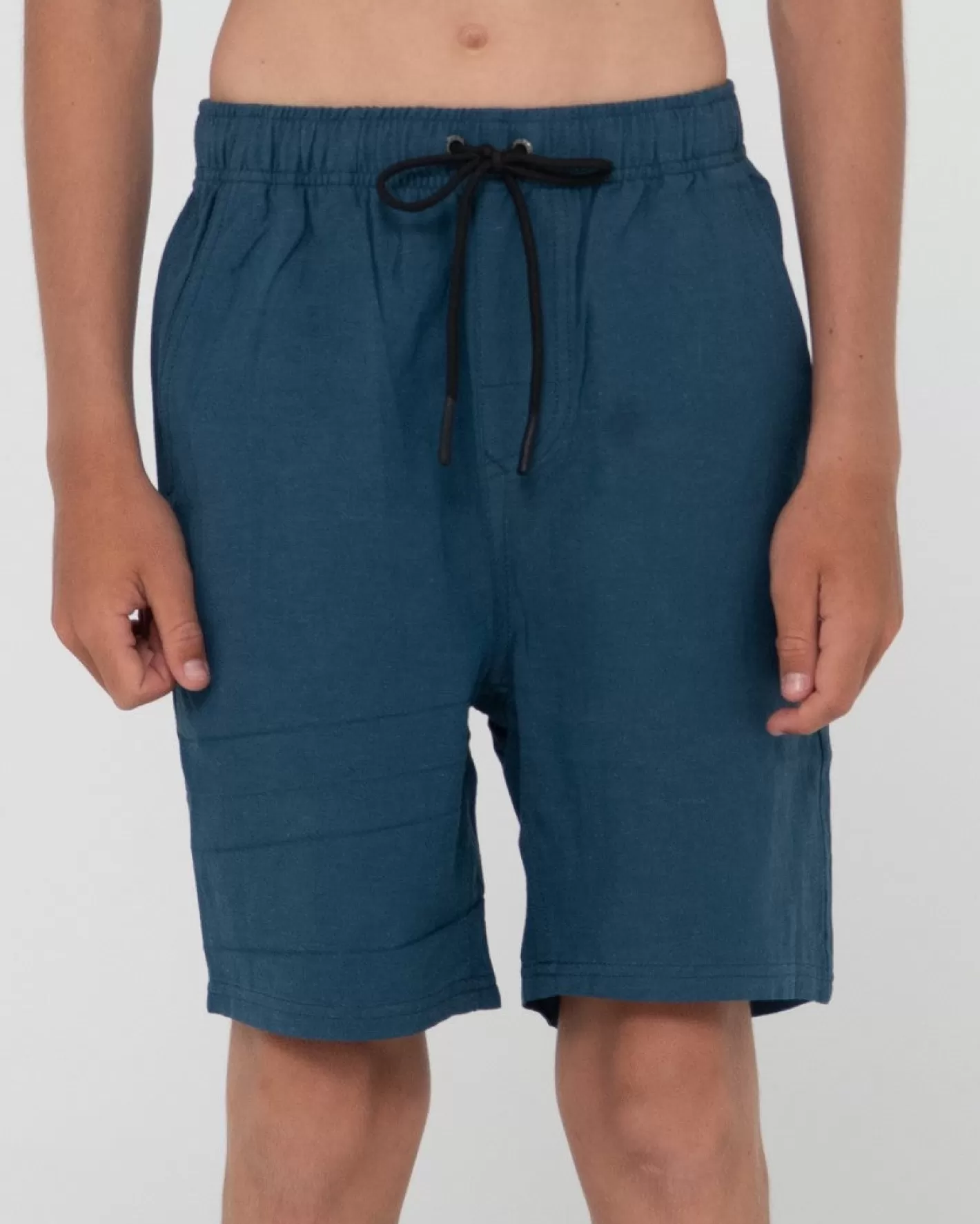 Niños Rusty Pantalon Corto Elastico De Lino Overtone Para Nino
