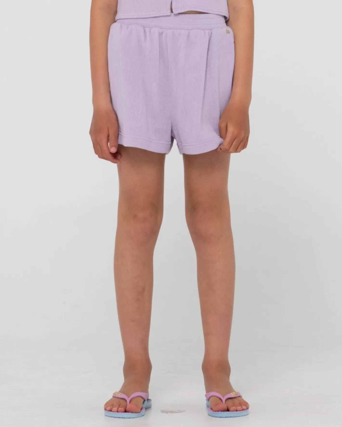 Niños Rusty Pantalon Corto Harlo Con Cintura Elástica Para Ninas