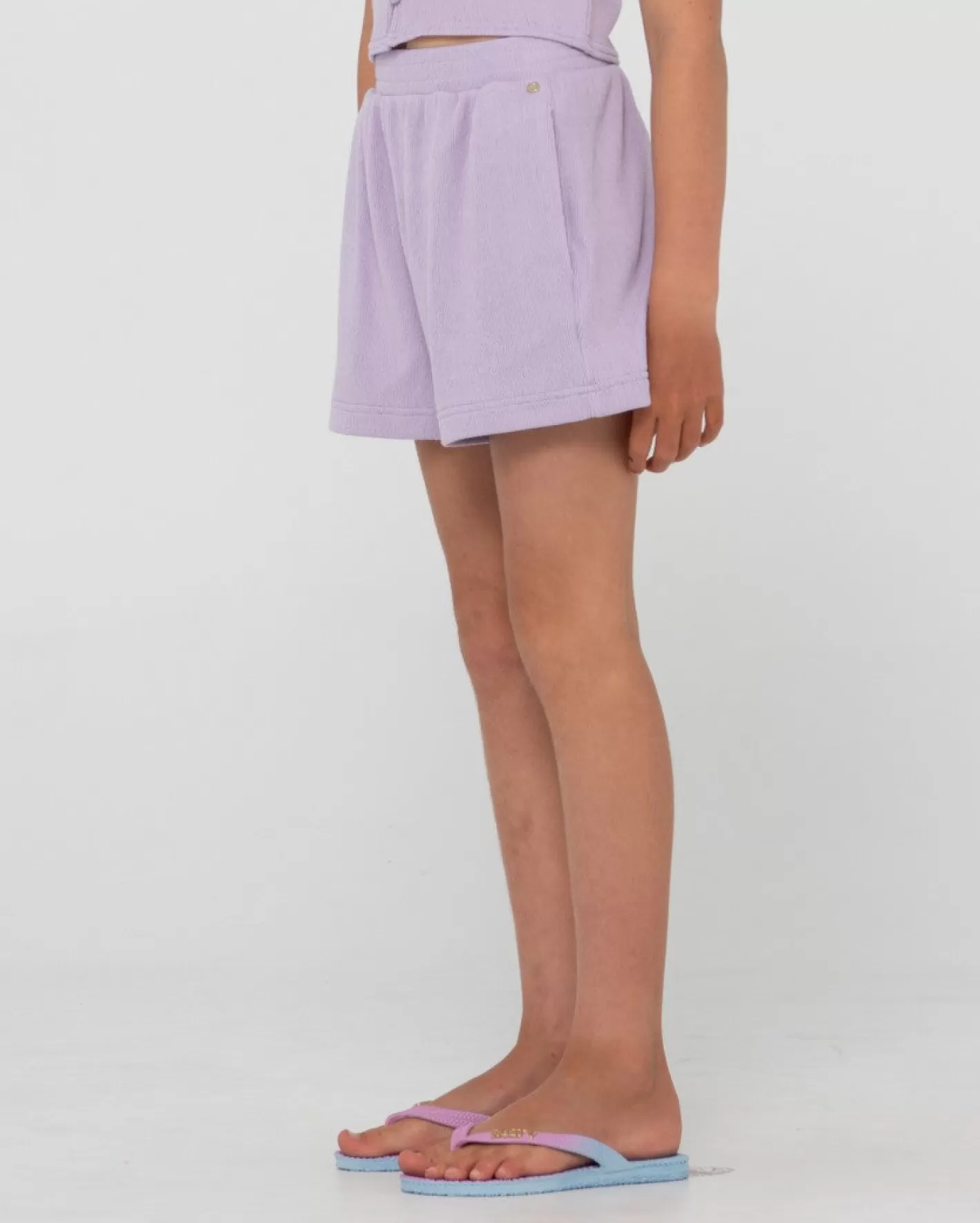 Niños Rusty Pantalon Corto Harlo Con Cintura Elástica Para Ninas