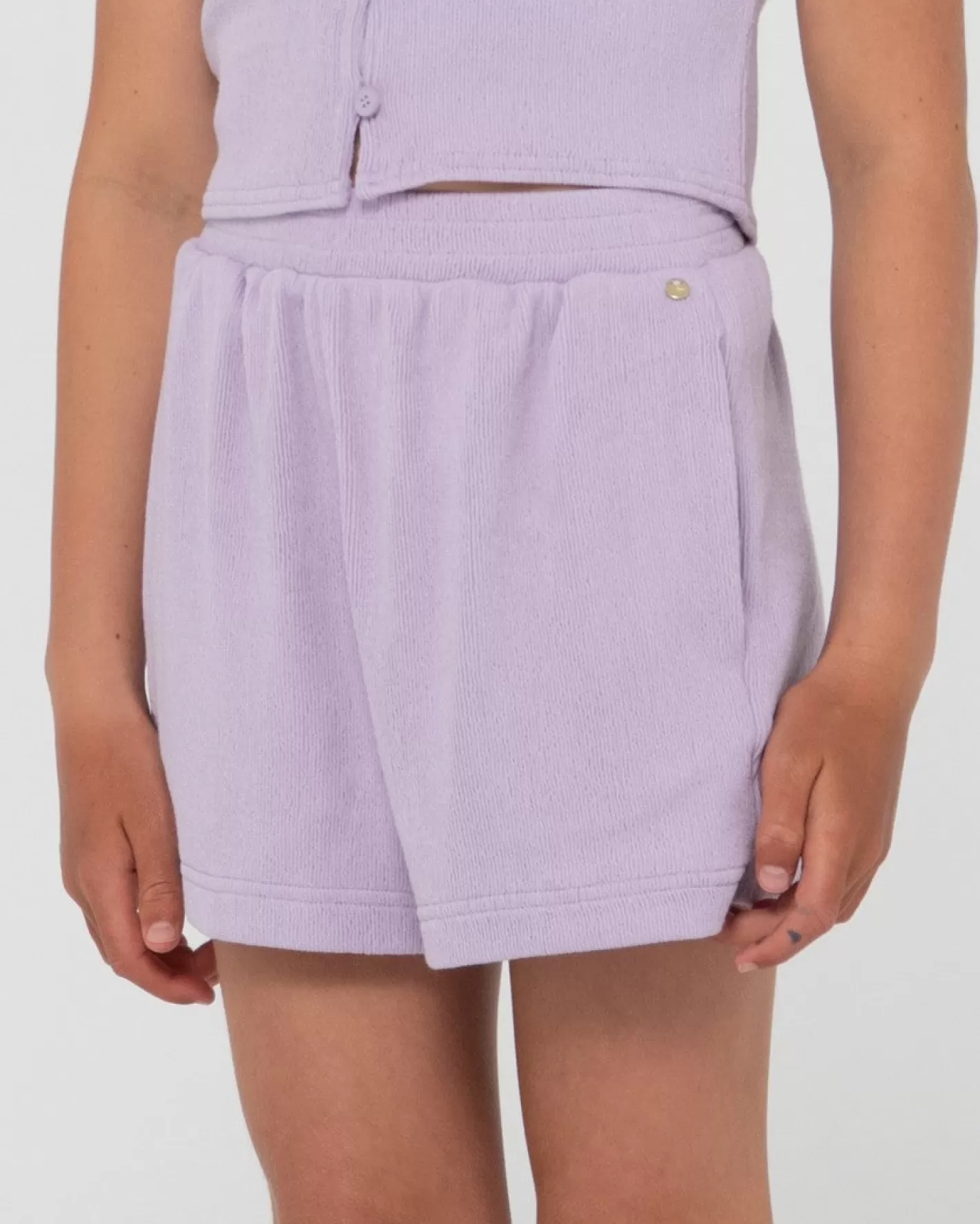 Niños Rusty Pantalon Corto Harlo Con Cintura Elástica Para Ninas