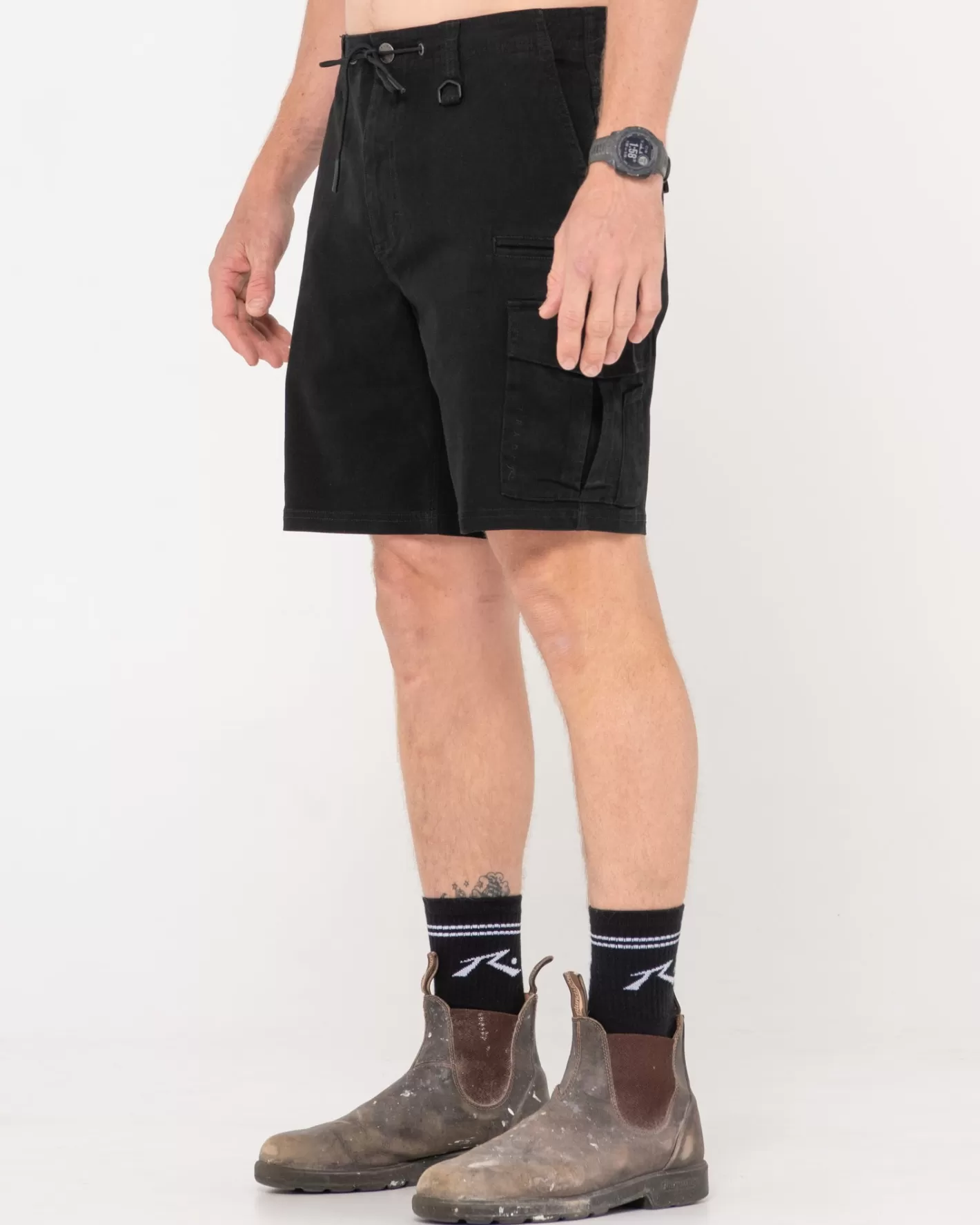 Rusty Pantalon Corto Tipo Cargo Pesado Obligation