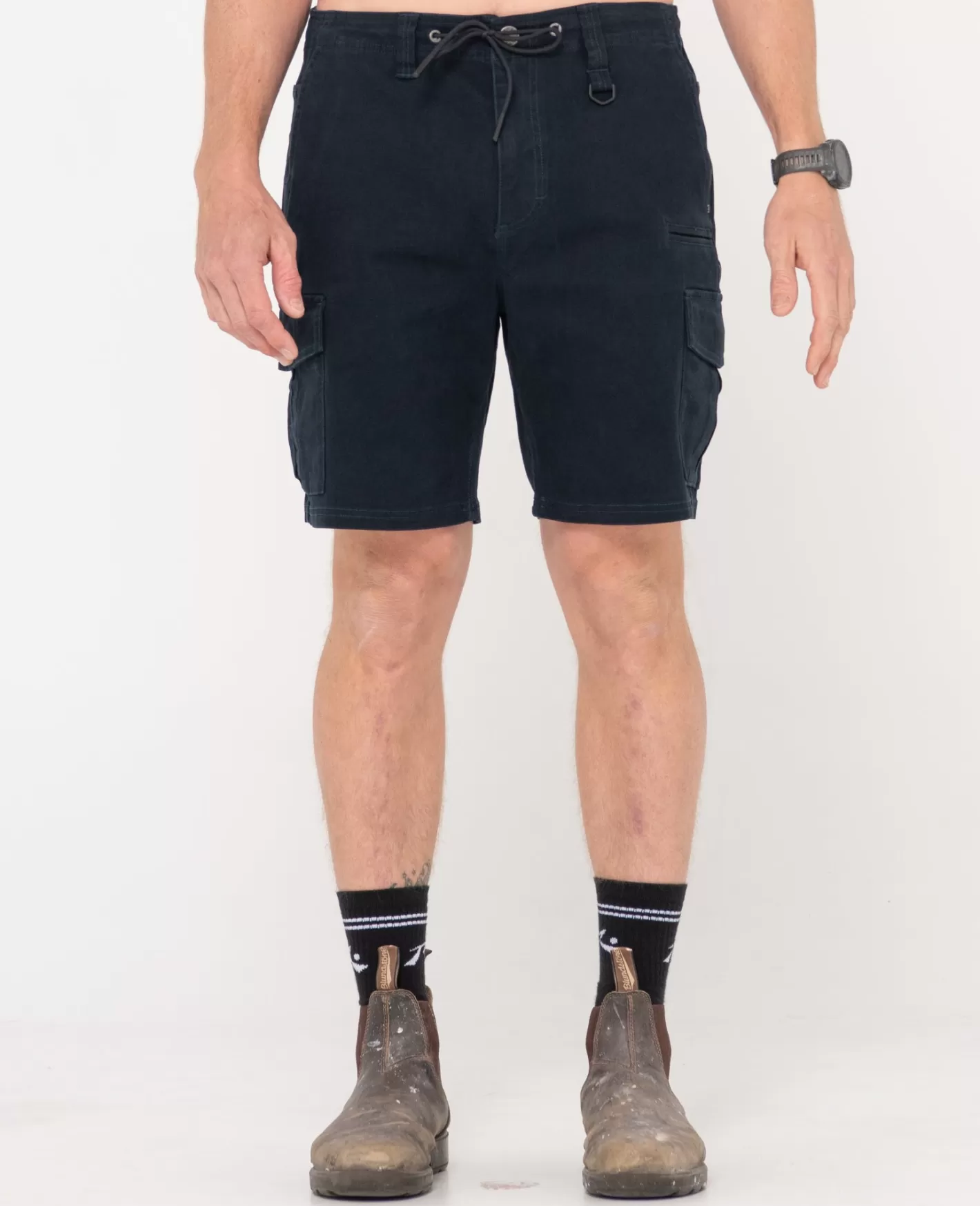 Rusty Pantalon Corto Tipo Cargo Pesado Obligation