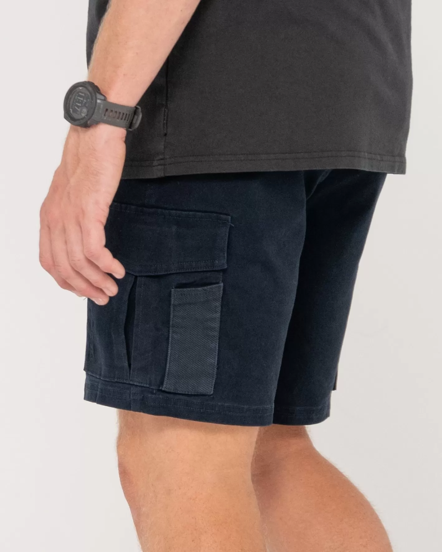 Rusty Pantalon Corto Tipo Cargo Pesado Obligation