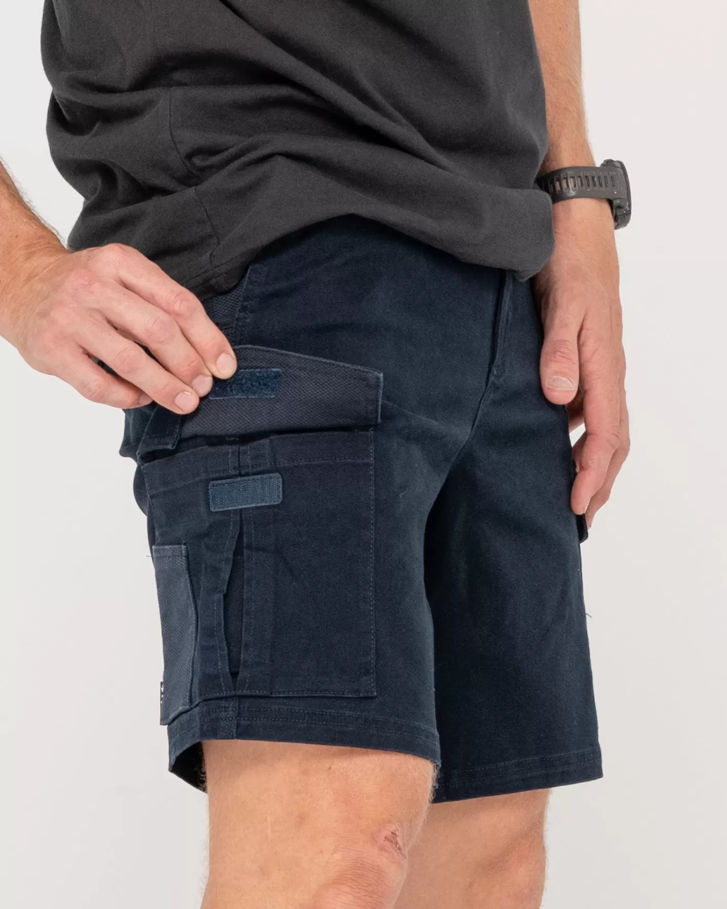 Rusty Pantalon Corto Tipo Cargo Pesado Obligation