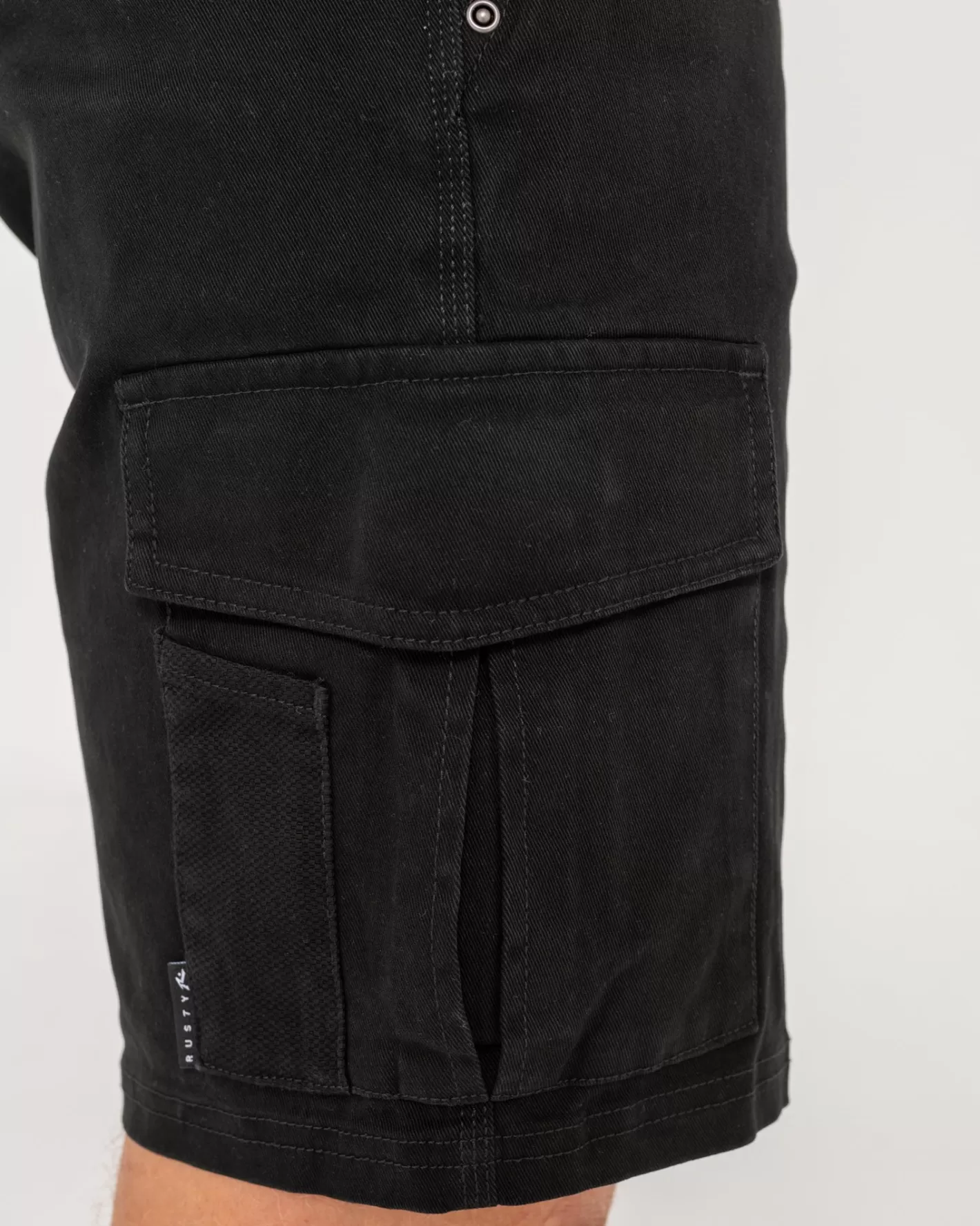 Rusty Pantalon Corto Tipo Cargo Pesado Obligation