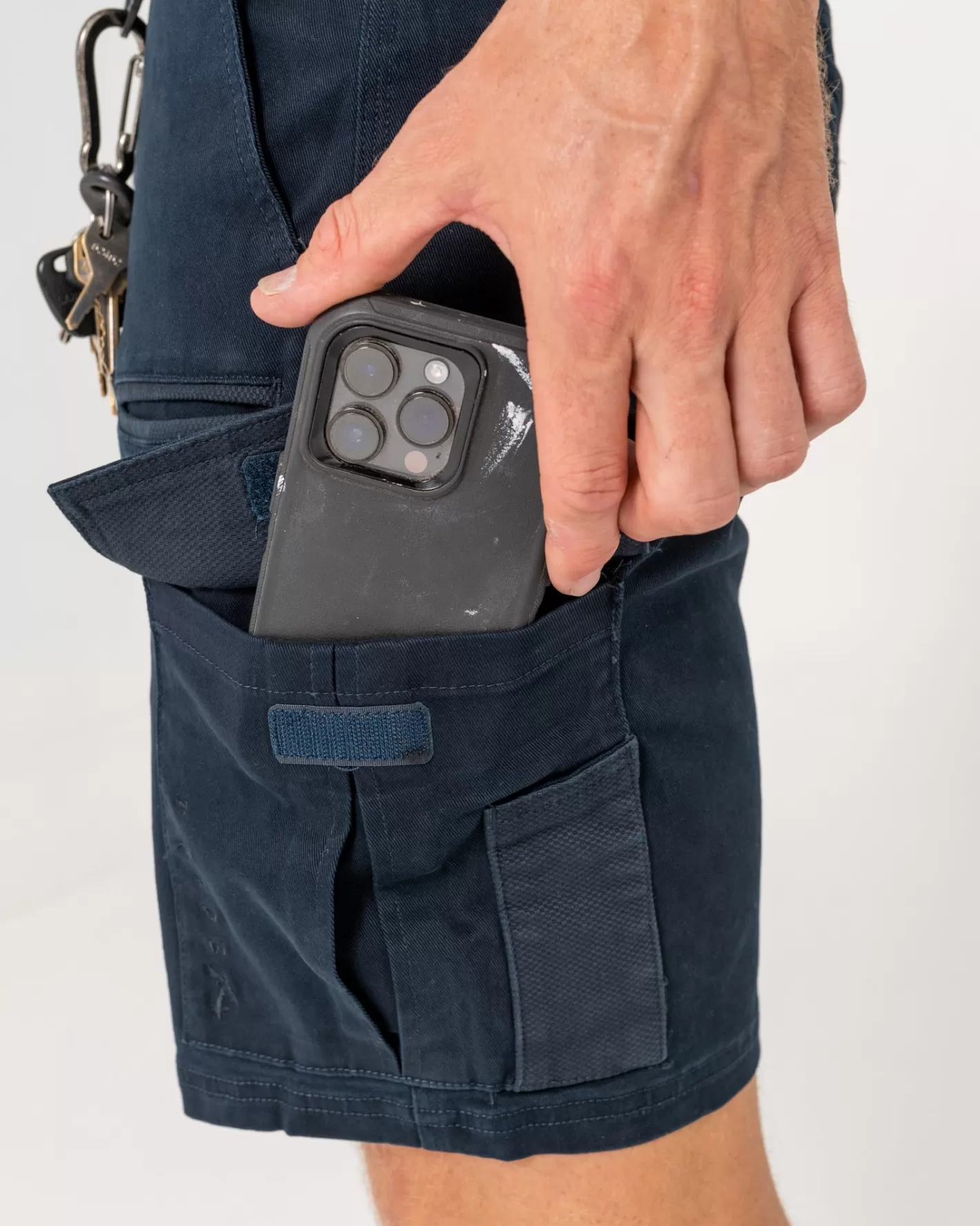 Rusty Pantalon Corto Tipo Cargo Pesado Obligation