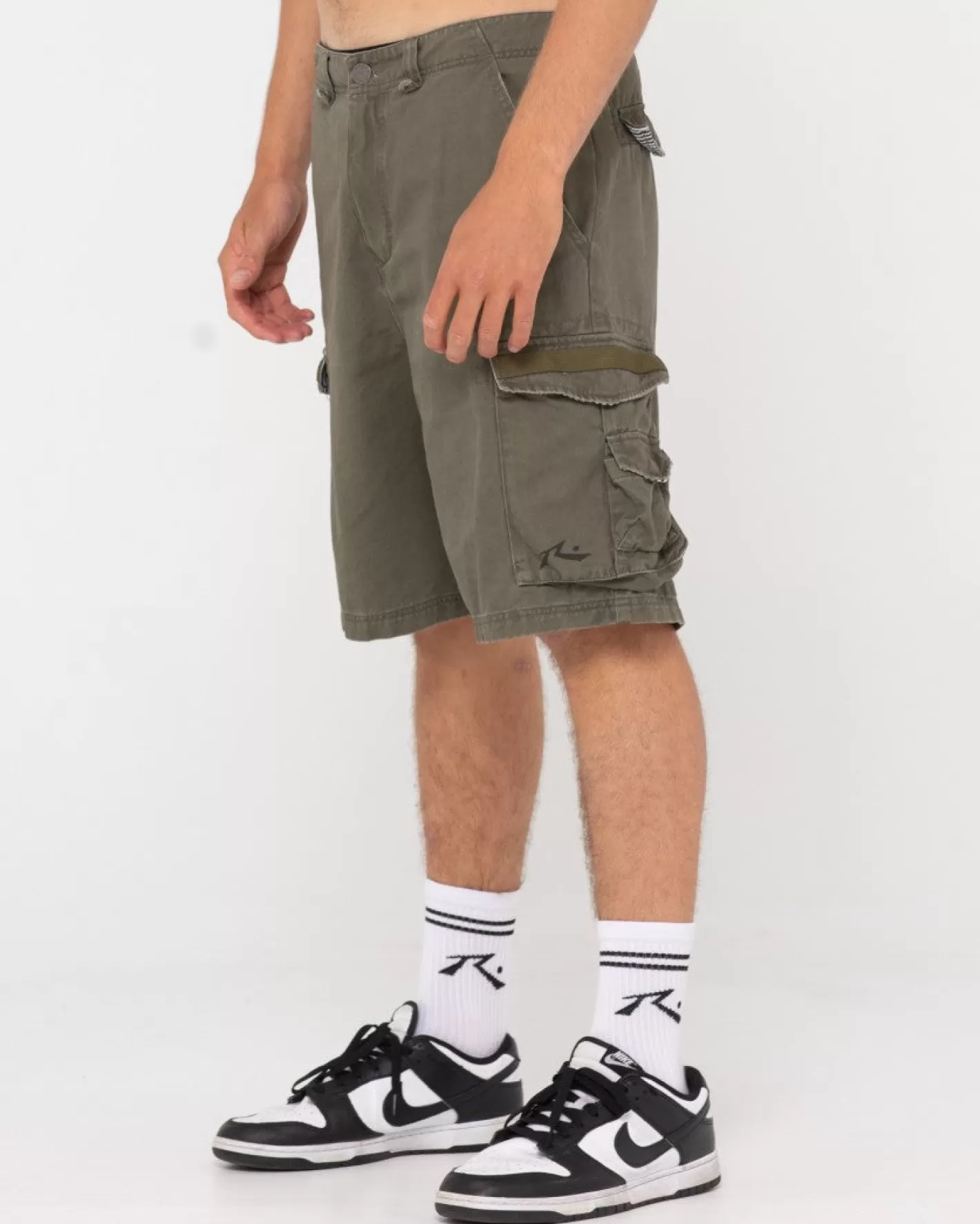 Hombre Rusty Pantalon Corto Tipo Cargo Sheetya