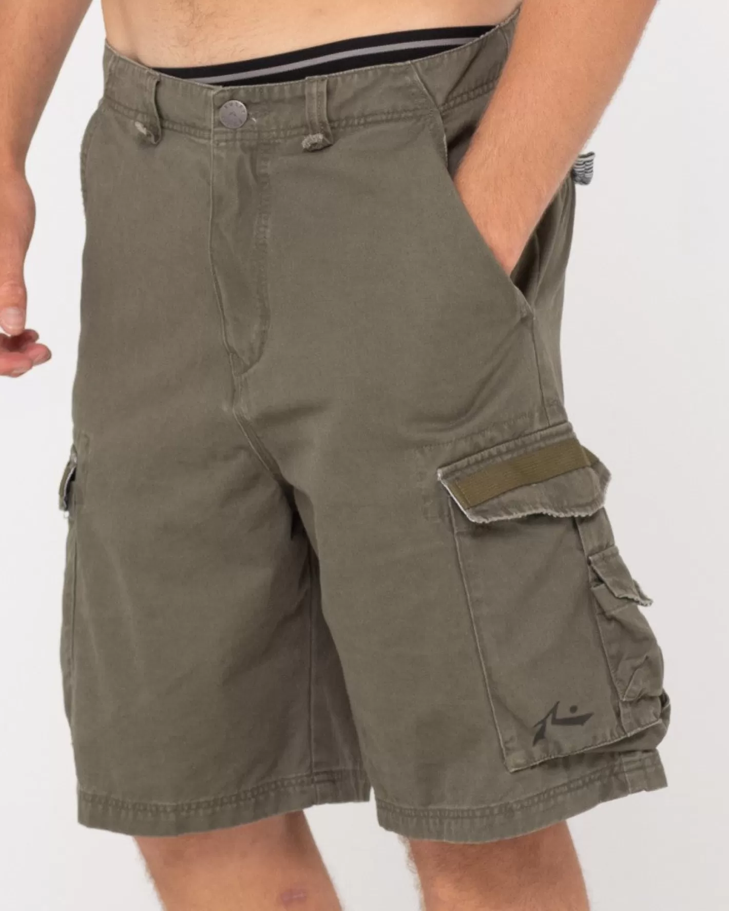 Hombre Rusty Pantalon Corto Tipo Cargo Sheetya