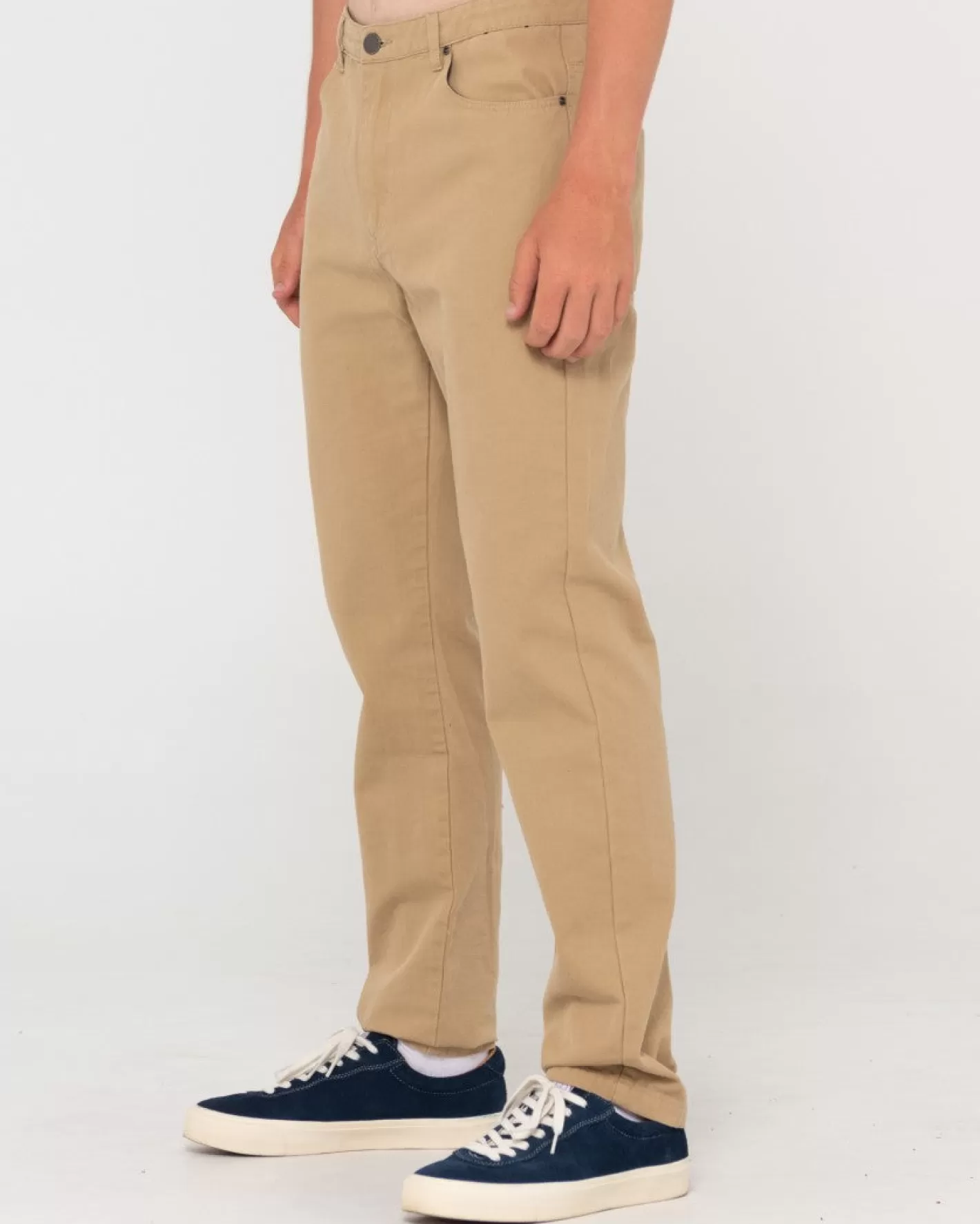 Hombre Rusty Pantalon De Corte Recto Con 5 Bolsillos The Bruce