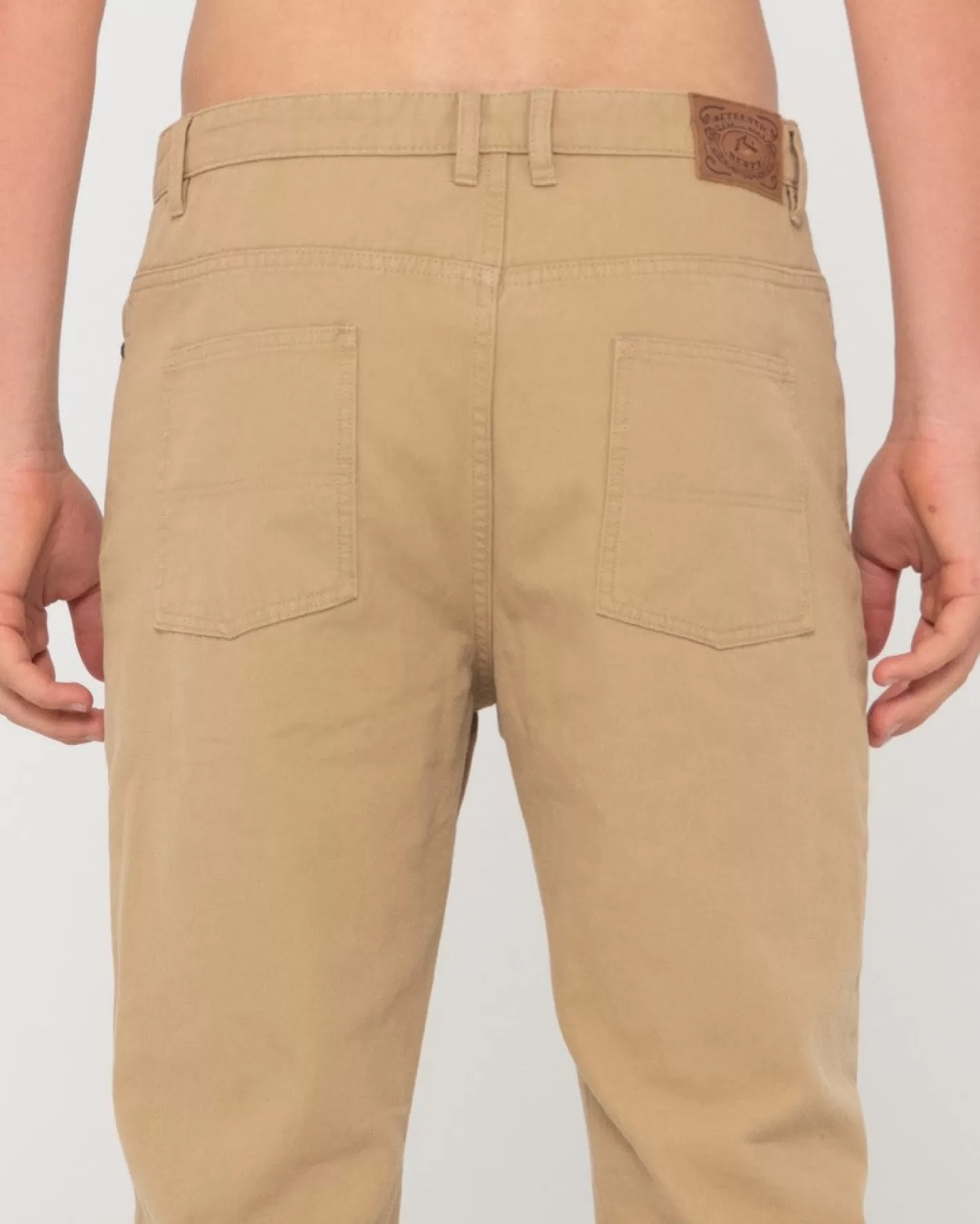 Hombre Rusty Pantalon De Corte Recto Con 5 Bolsillos The Bruce