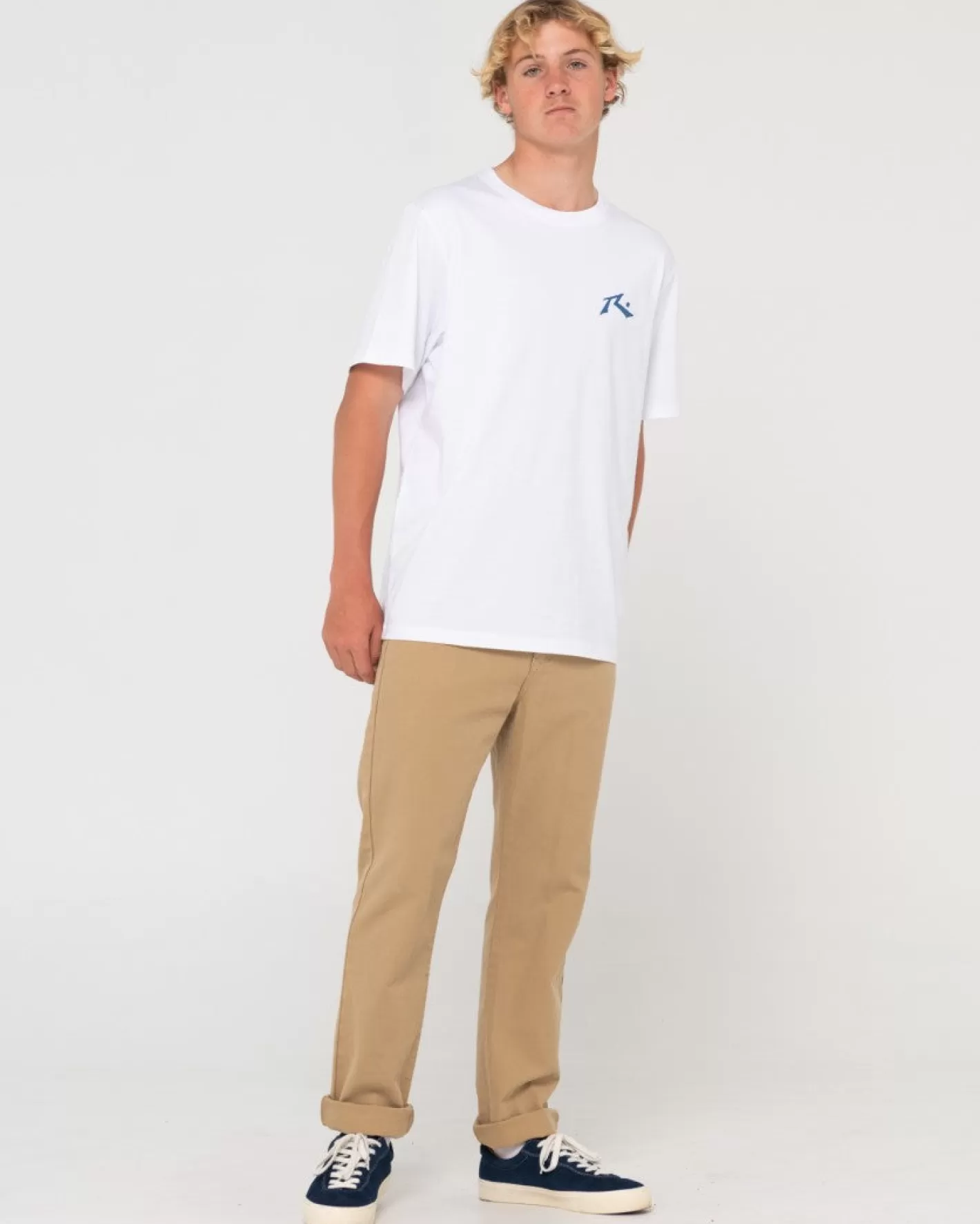 Hombre Rusty Pantalon De Corte Recto Con 5 Bolsillos The Bruce