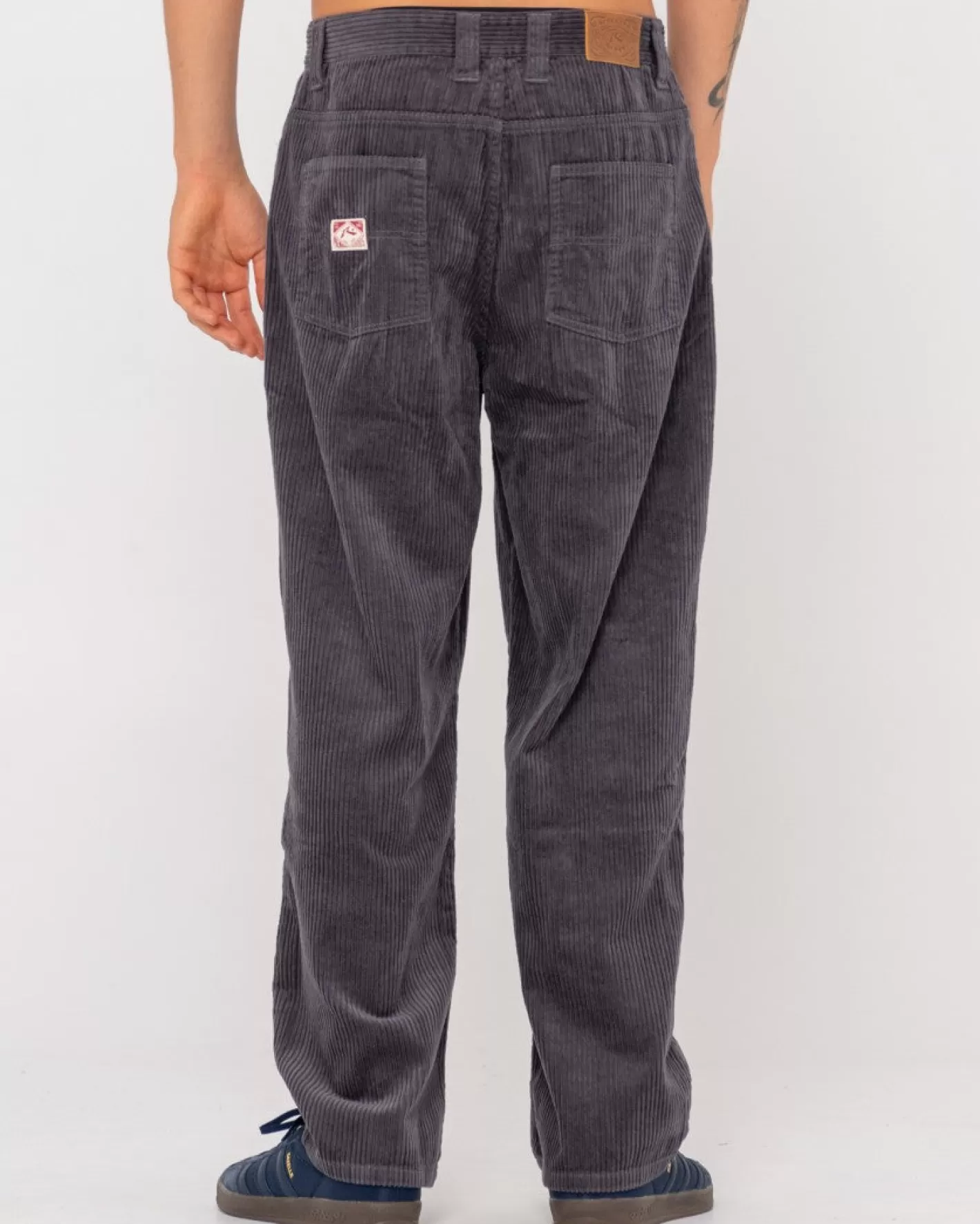 Hombre Rusty Pantalon De Pana De Corte Holgado Y 5 Bolsillos Gruesos De Rifts
