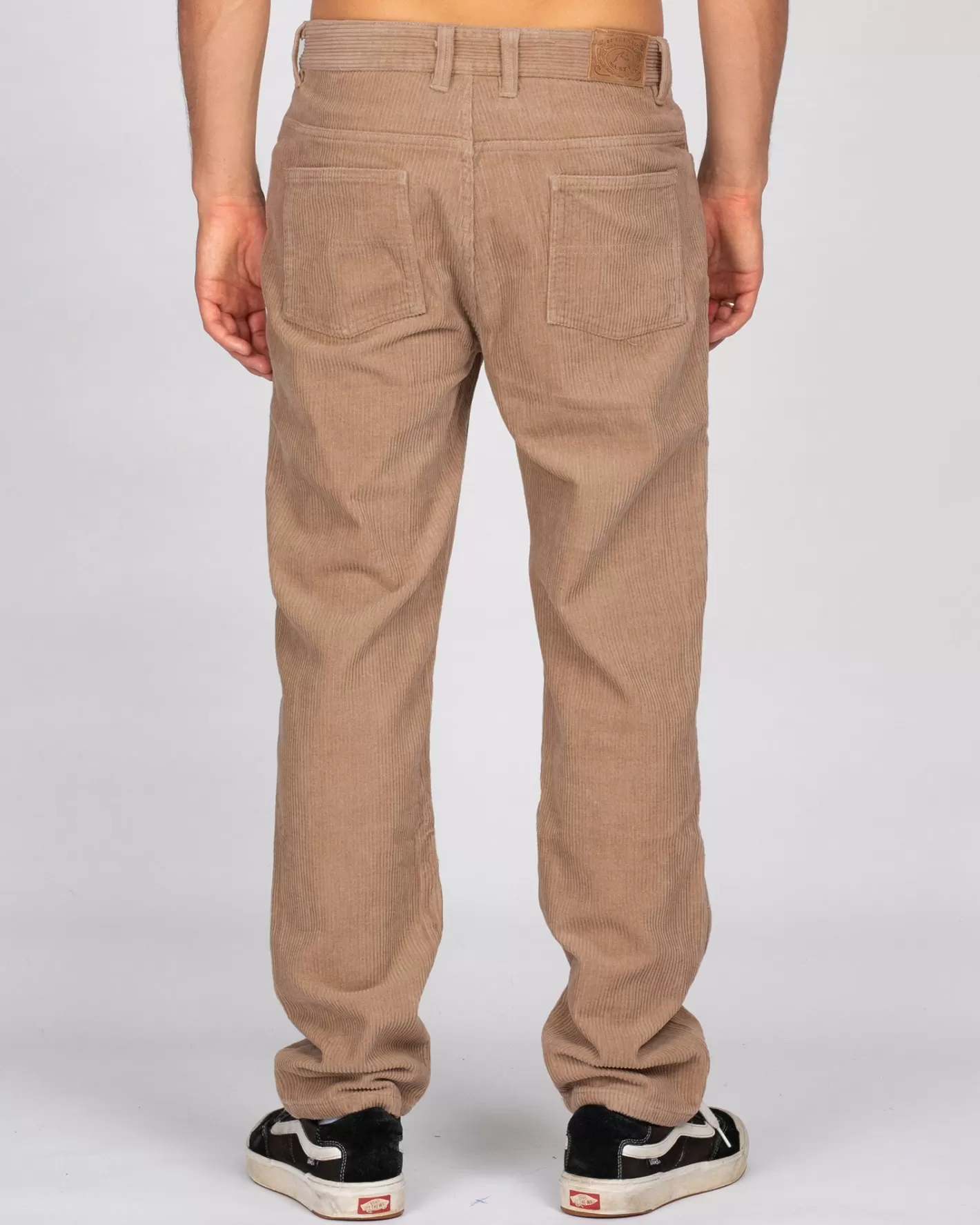 Hombre Rusty Pantalon De Pana De Corte Recto Con 5 Bolsillos Rifts