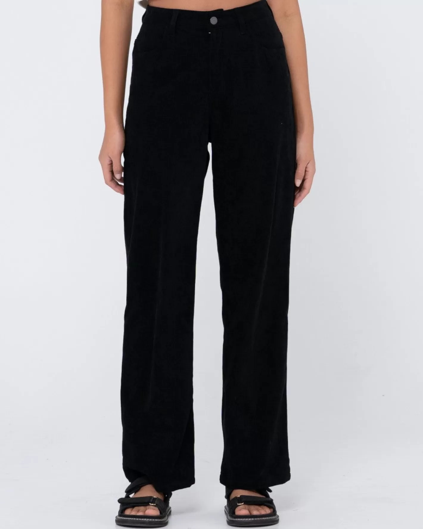 Mujer Rusty Pantalon De Pana De Talle Alto The Secret