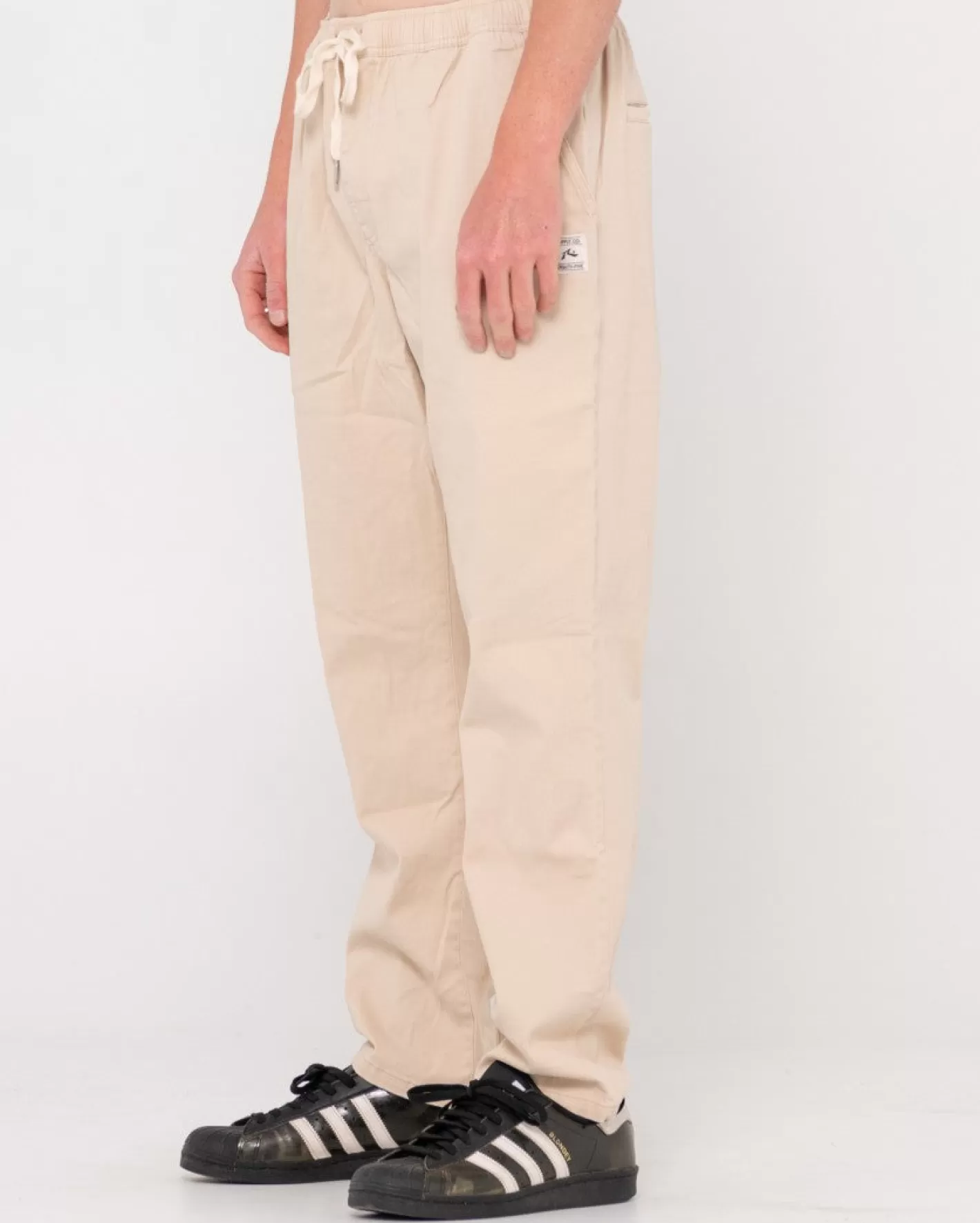 Hombre Rusty Pantalon Elastico De Corte Recto Para Nino Medio