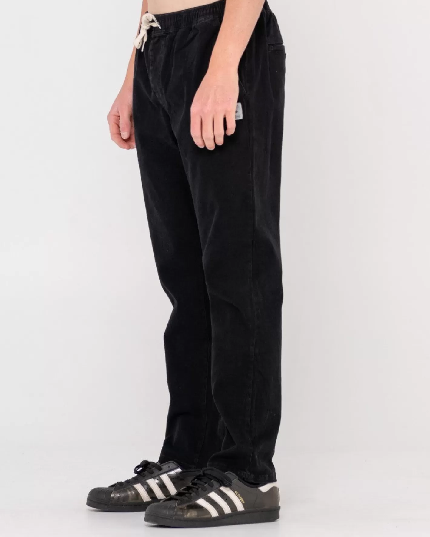 Hombre Rusty Pantalon Elastico De Corte Recto Para Nino Medio