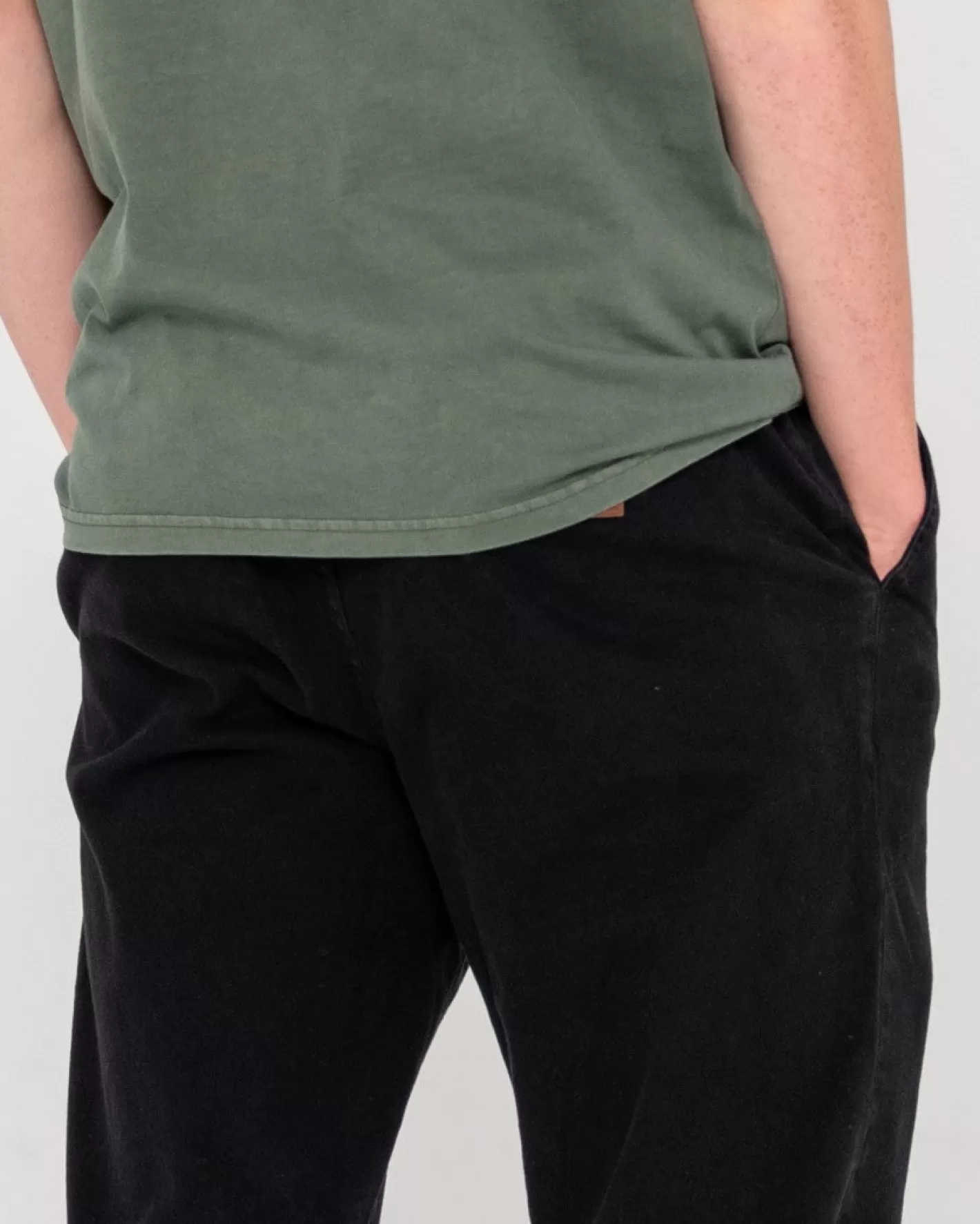 Hombre Rusty Pantalon Elastico De Corte Recto Para Nino Medio