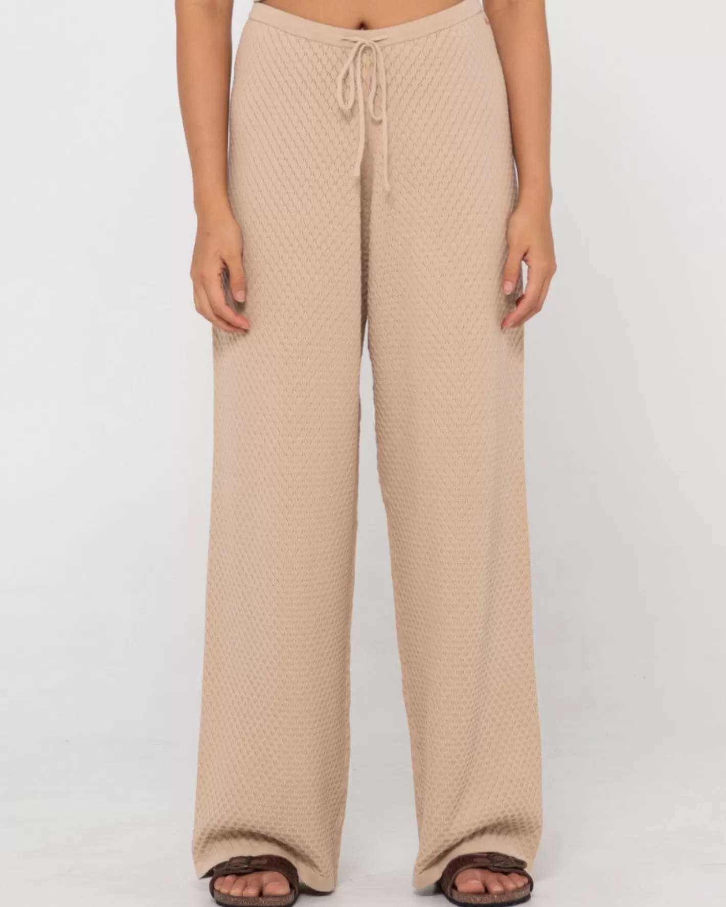 Mujer Rusty Pantalon Florence De Talle Alto Y Corte Relajado
