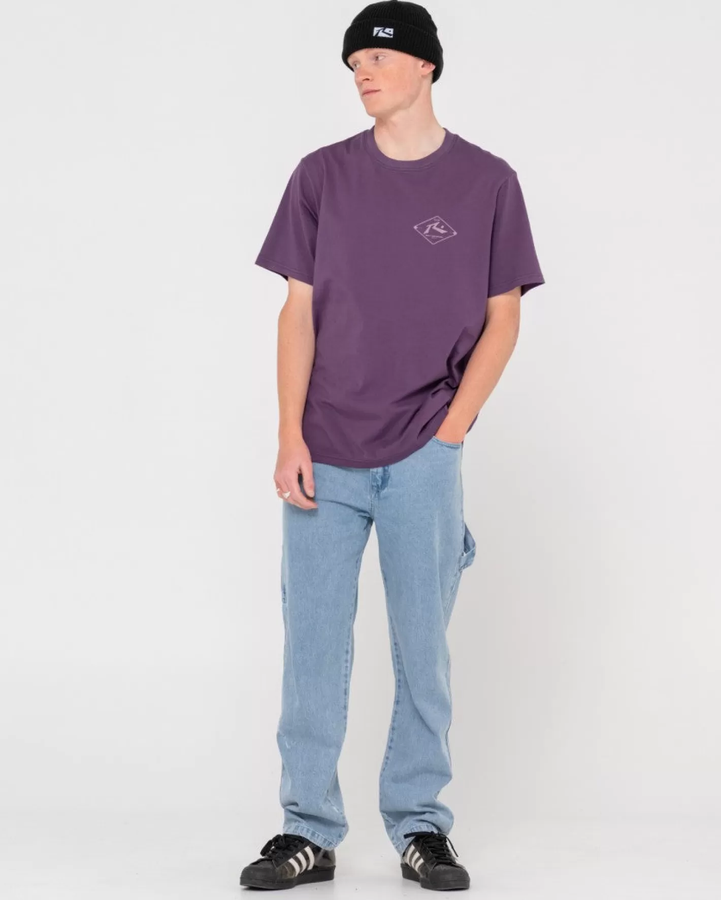 Hombre Rusty Pantalon Vaquero De Corte Recto Con Peto