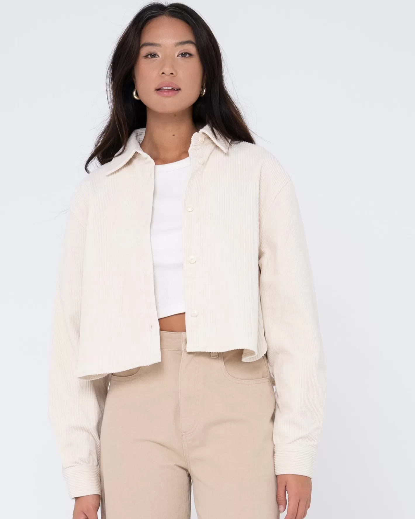 Mujer Rusty Sobrecamisa Carmen De Pana