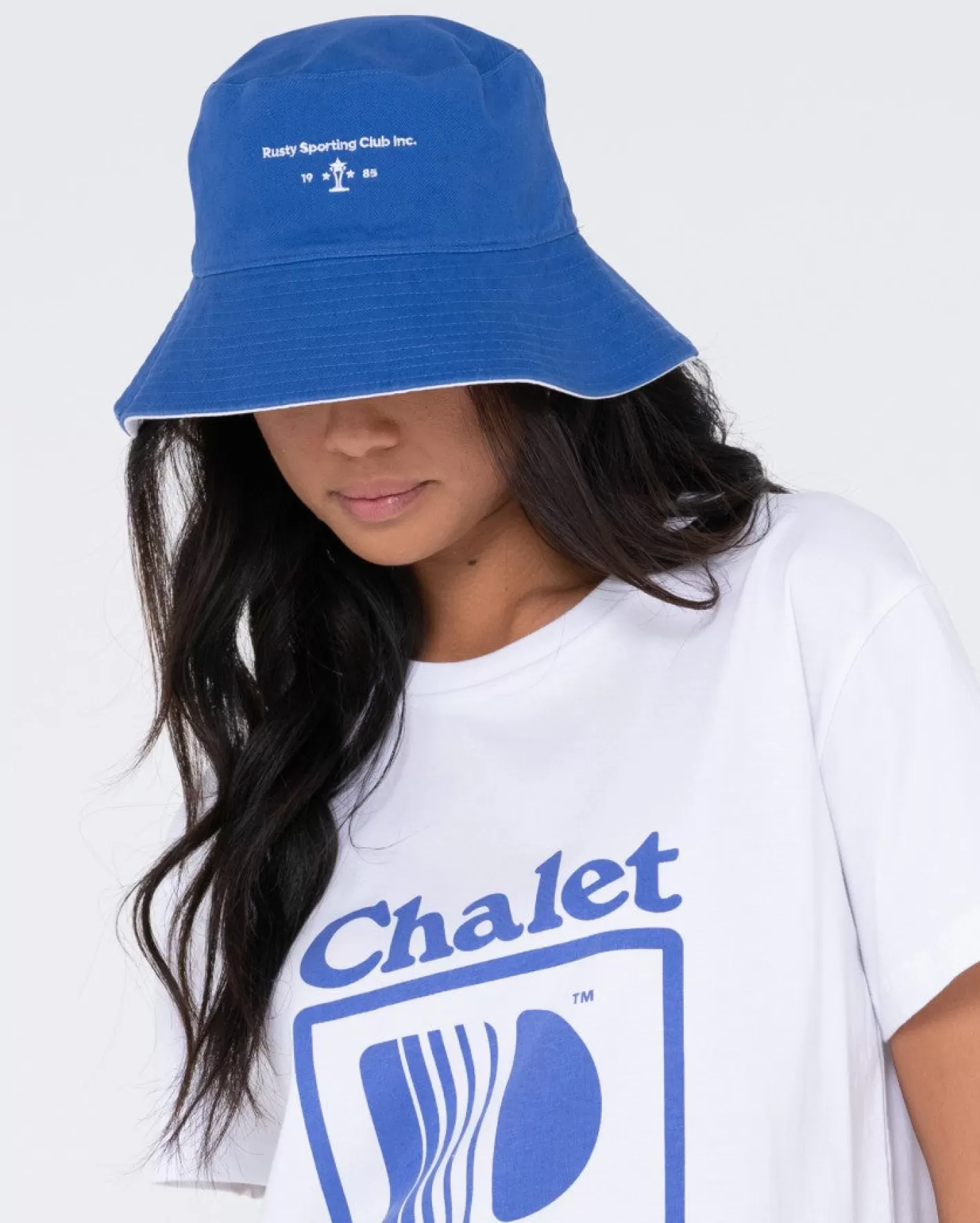 Mujer Rusty Sombrero De Pescador Reversible De Sporting Club