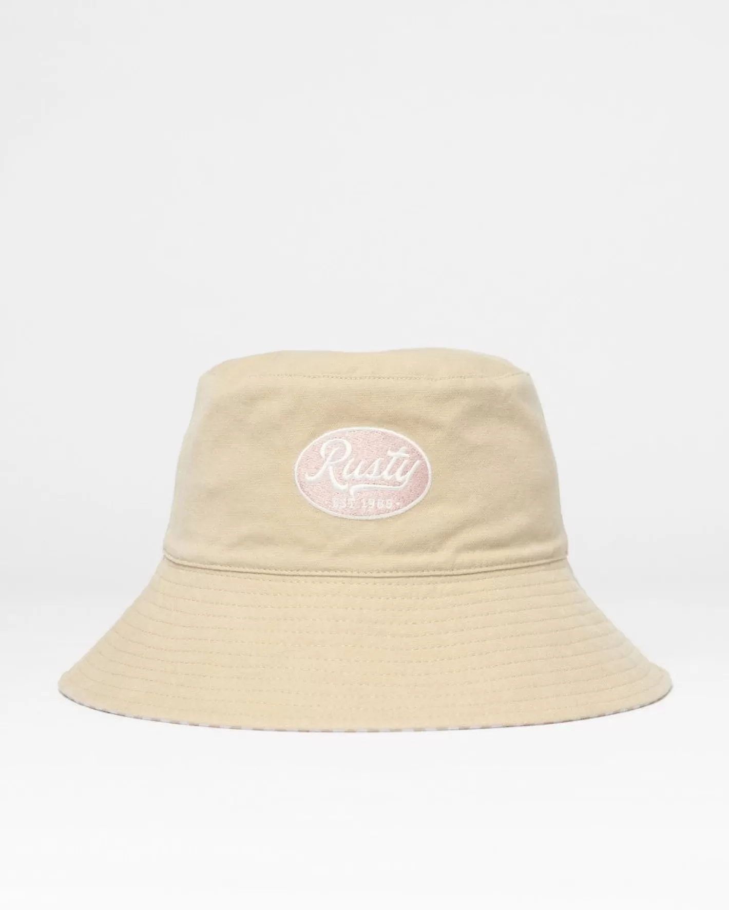 Mujer Rusty Sombrero De Pescador Reversible Vacay Time