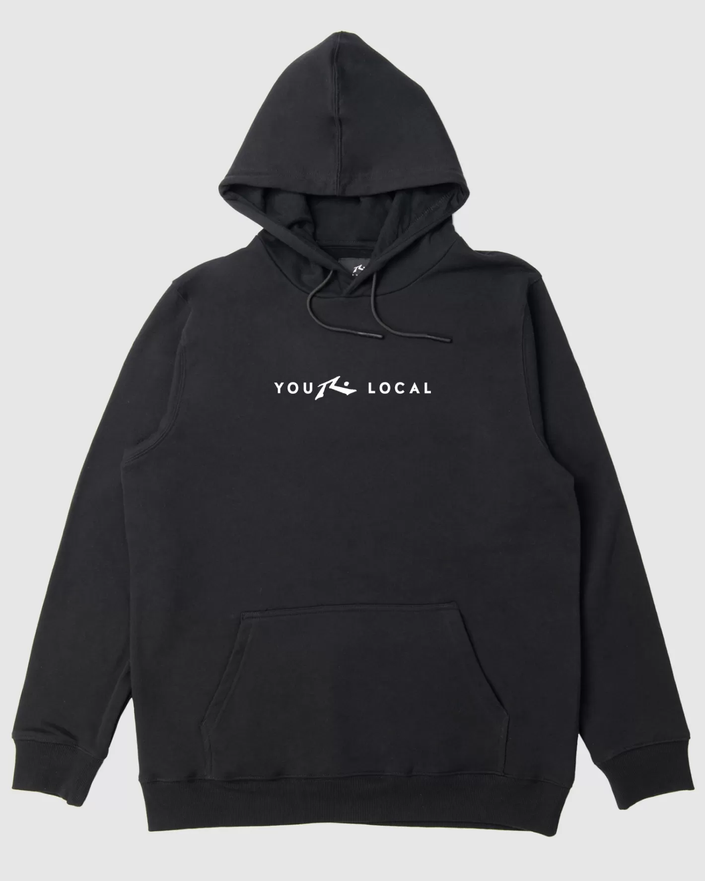 Hombre Rusty Sudadera Con Capucha De Tejido Polar Con Estampado Personalizado De Locals Only