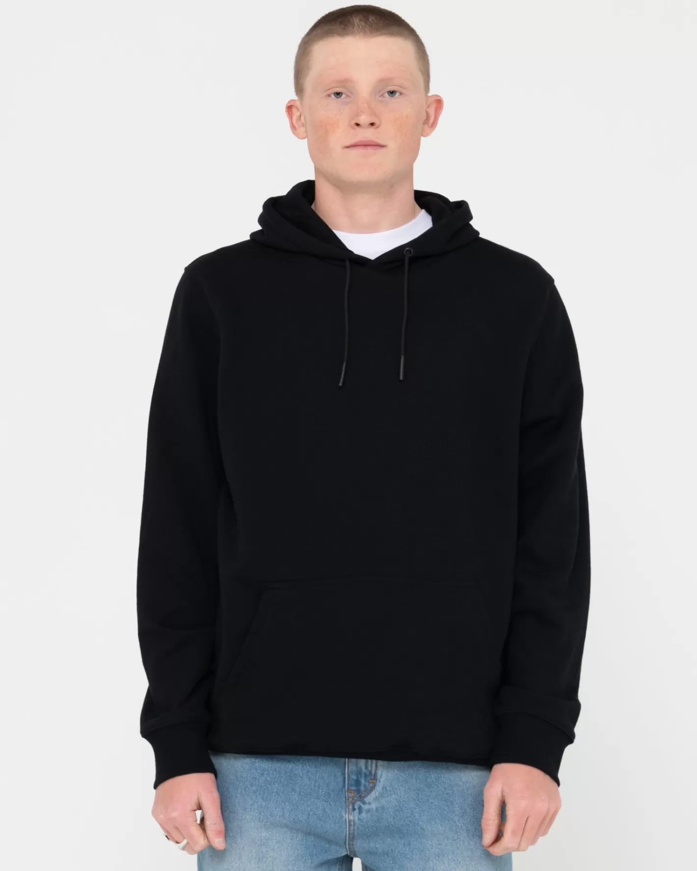 Hombre Rusty Sudadera Con Capucha De Tejido Polar Con Estampado Personalizado De Locals Only