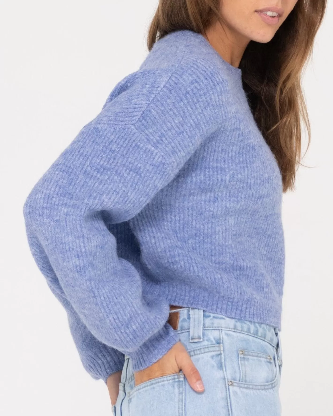 Mujer Rusty Sundae Con Cuello Redondo Y Corte Extragrande