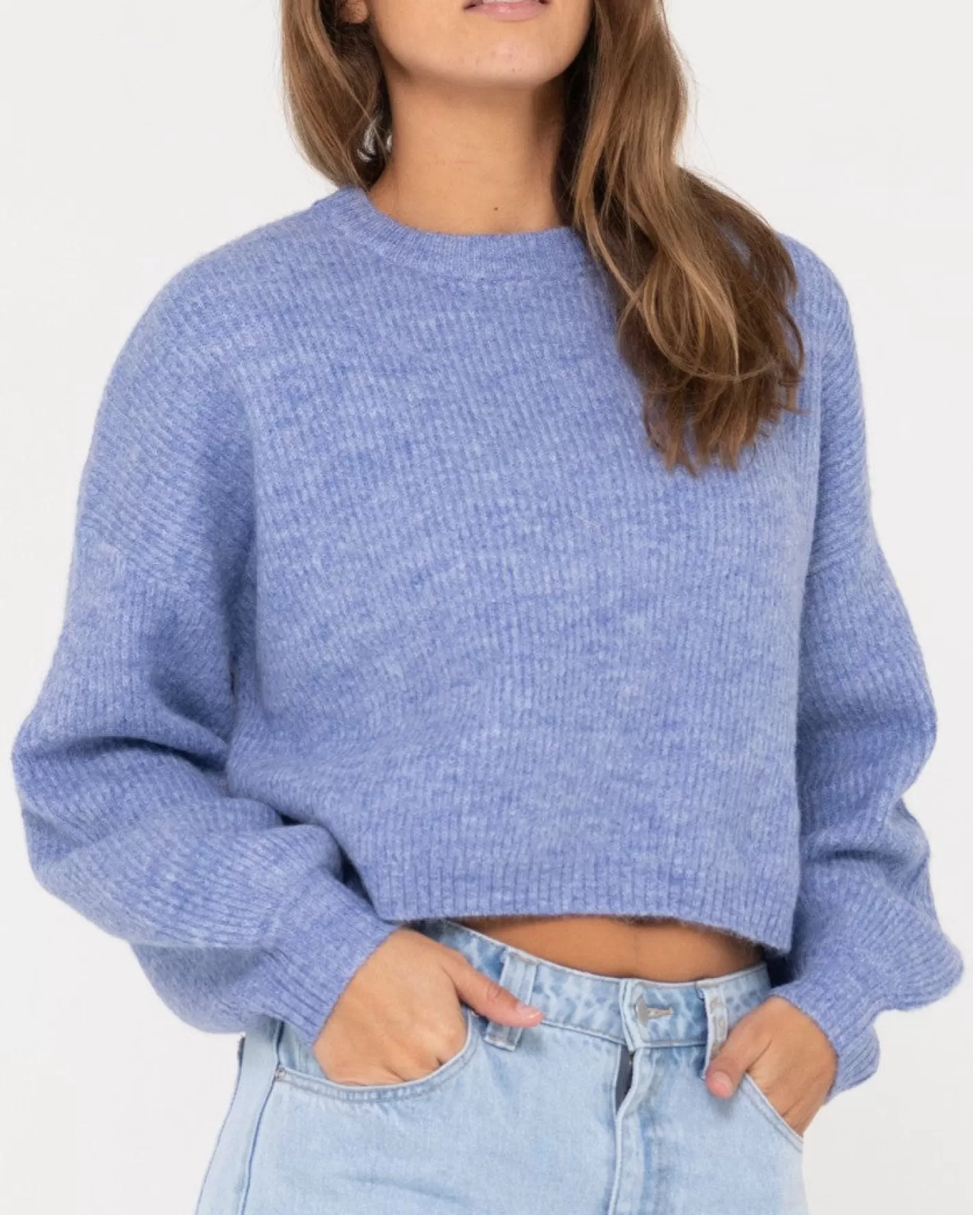Mujer Rusty Sundae Con Cuello Redondo Y Corte Extragrande